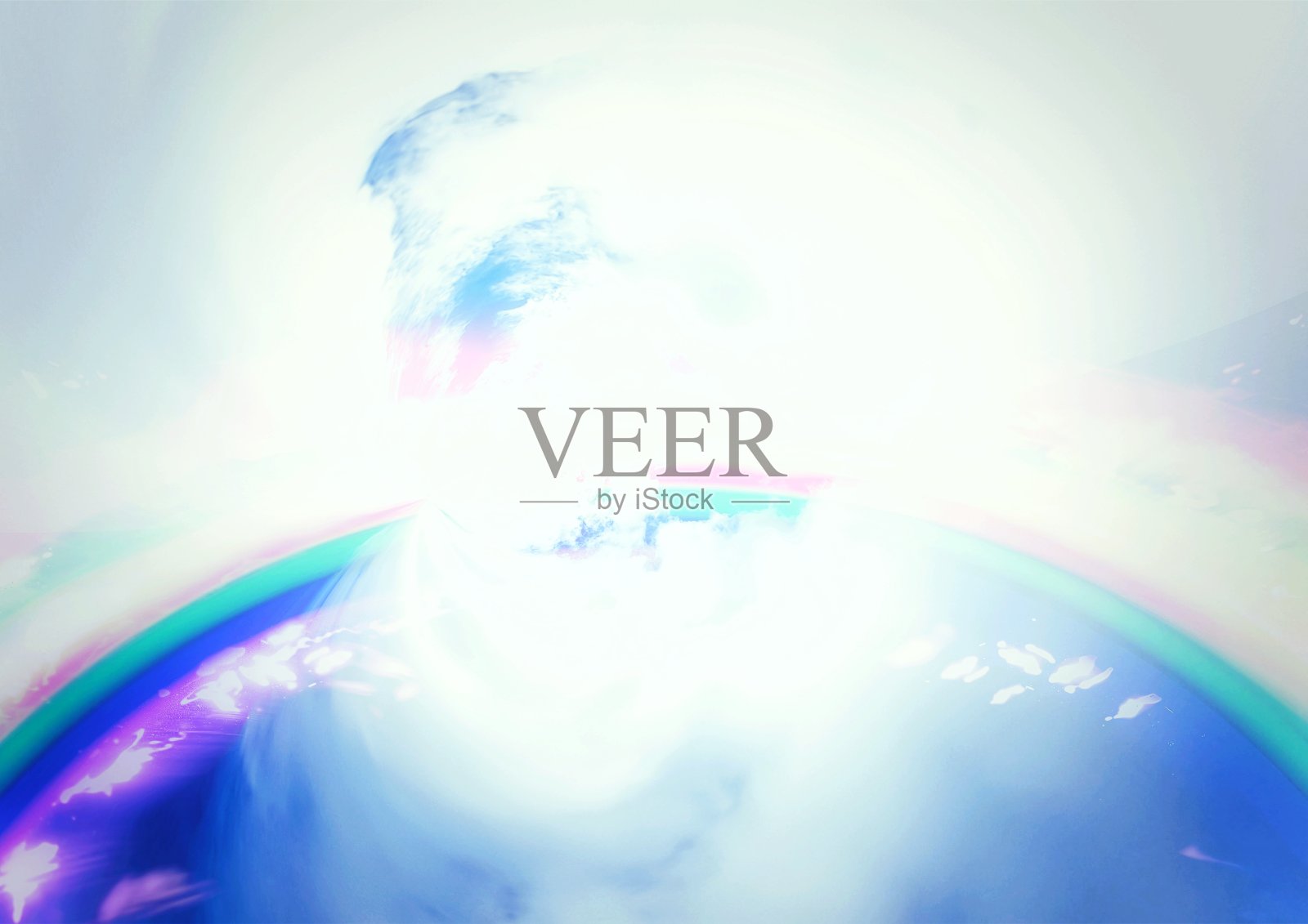 梦幻和抽象的天空3d插图照片摄影图片