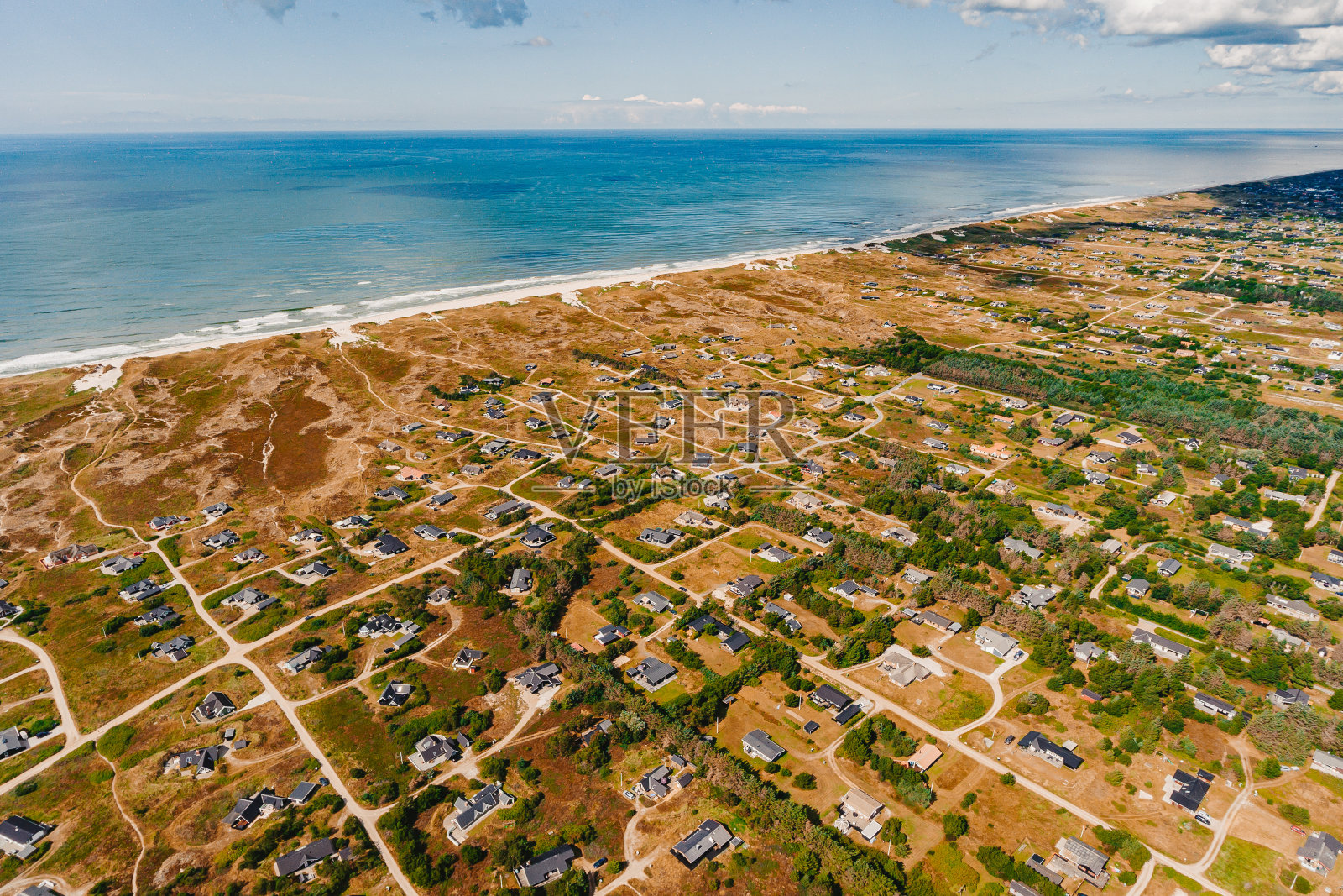 丹麦的海滨照片摄影图片