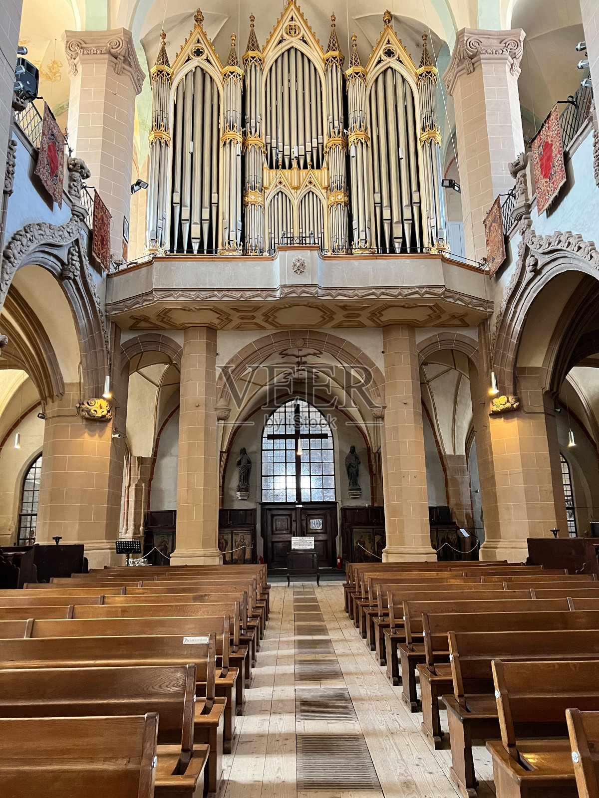 布拉索夫教堂照片摄影图片