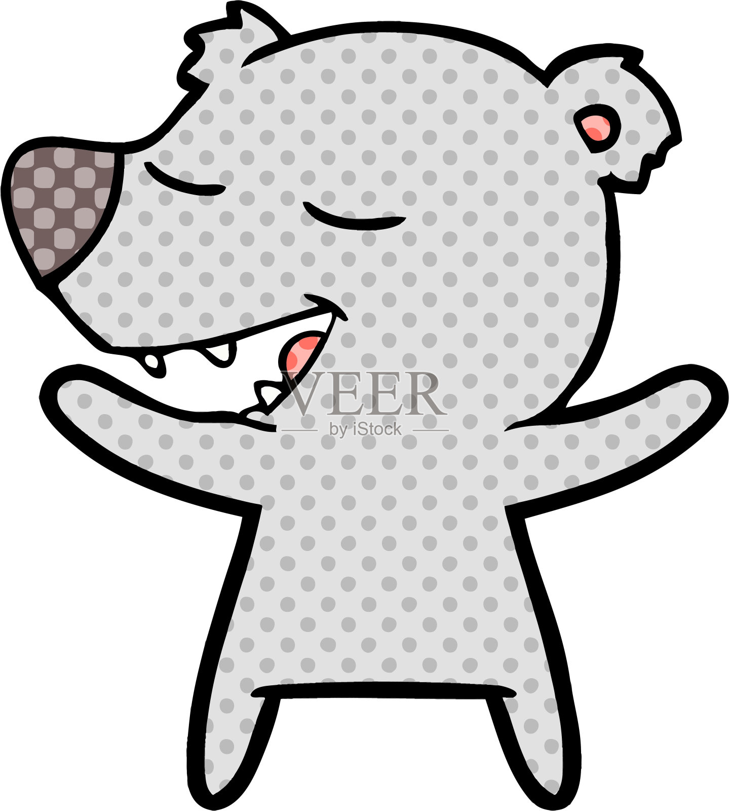 卡通熊设计元素图片