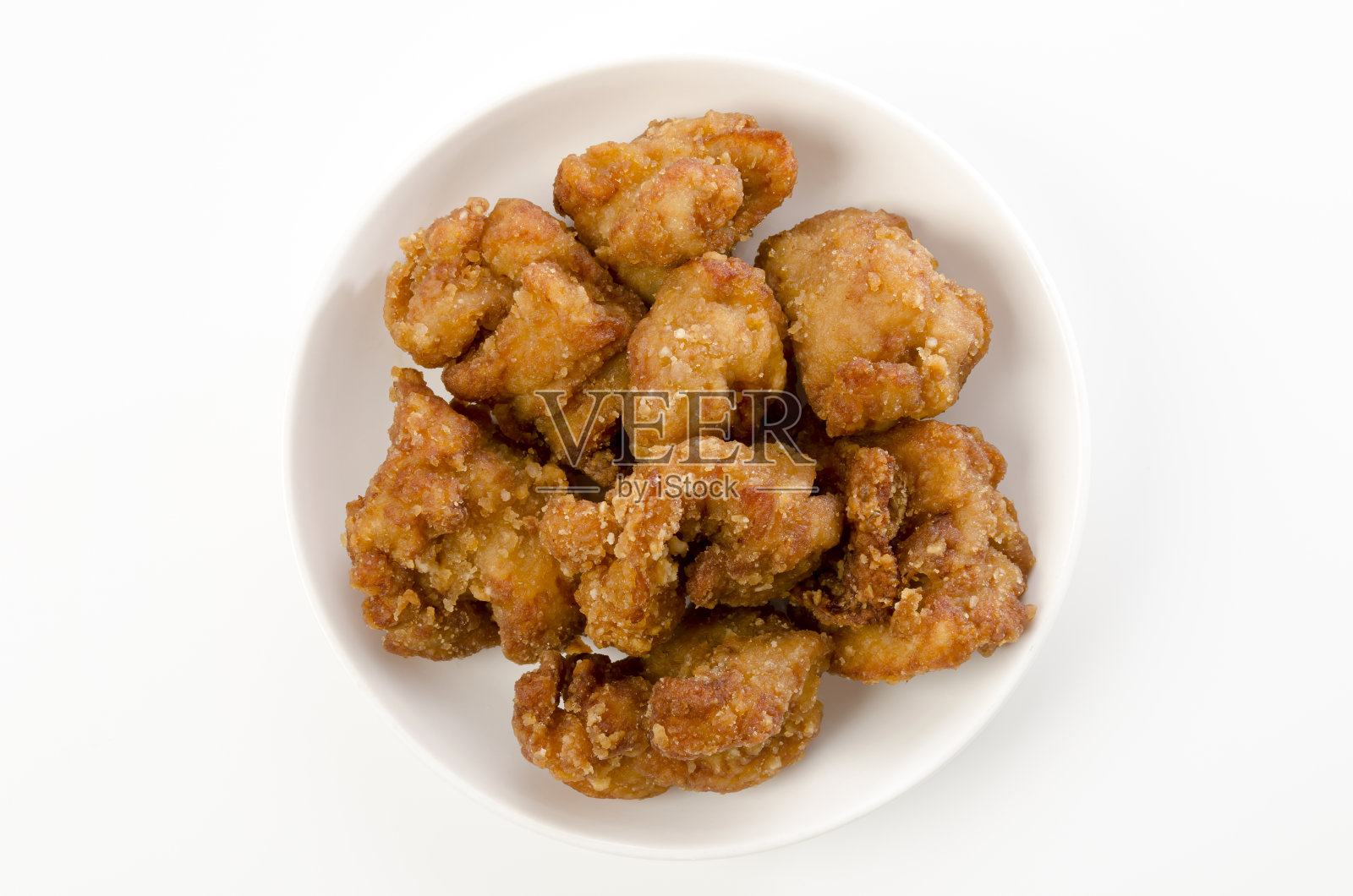 日本料理，“卡拉日”日式炸鸡。照片摄影图片