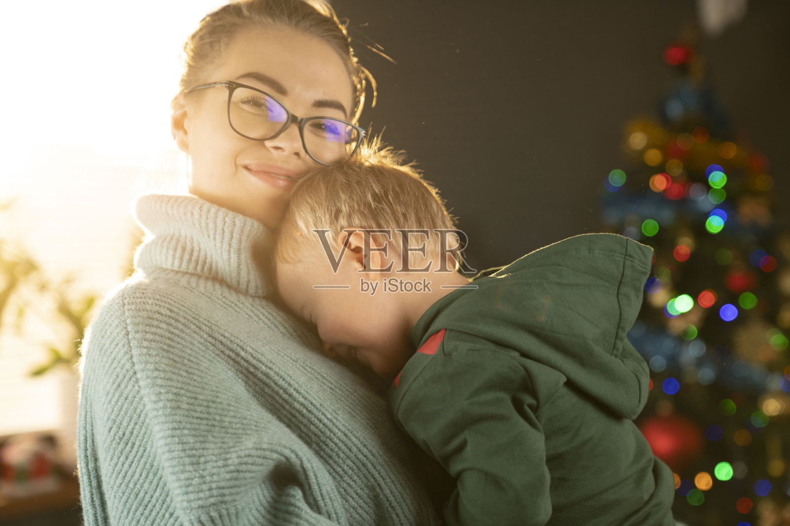 圣诞节的准备。照片摄影图片
