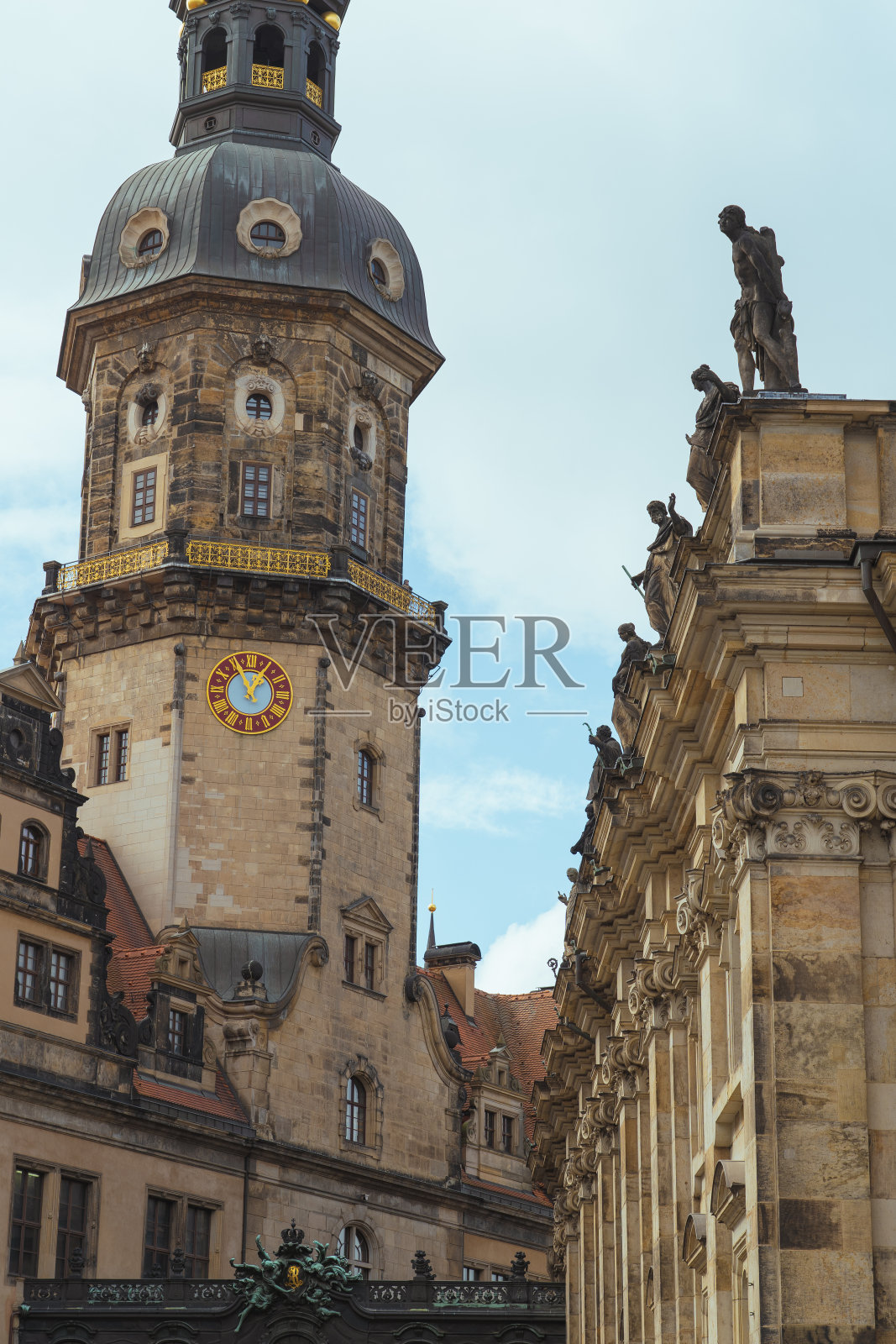 德累斯顿市中心照片摄影图片