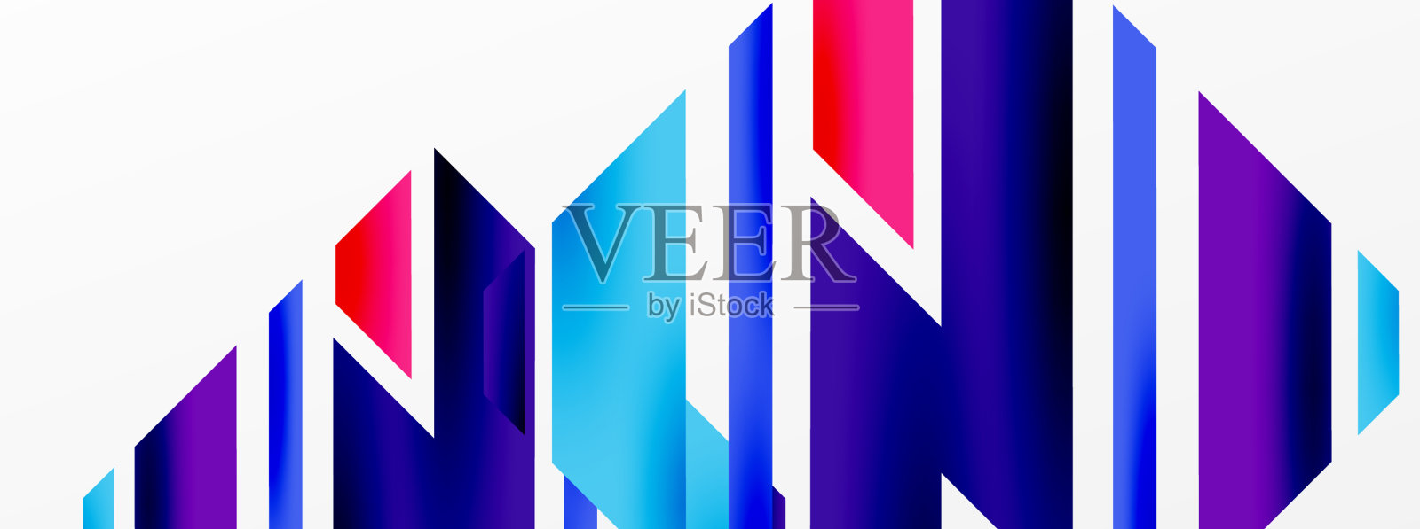 最小几何抽象背景动态3d插画图片素材