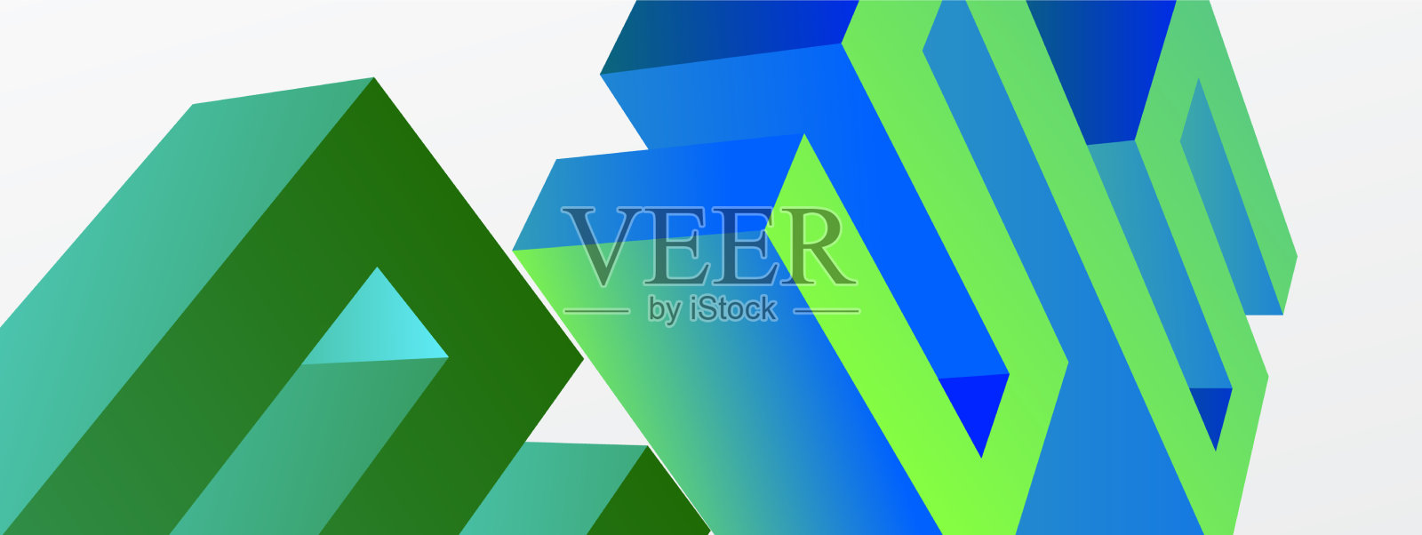 抽象线条背景新潮科技商业插画图片素材