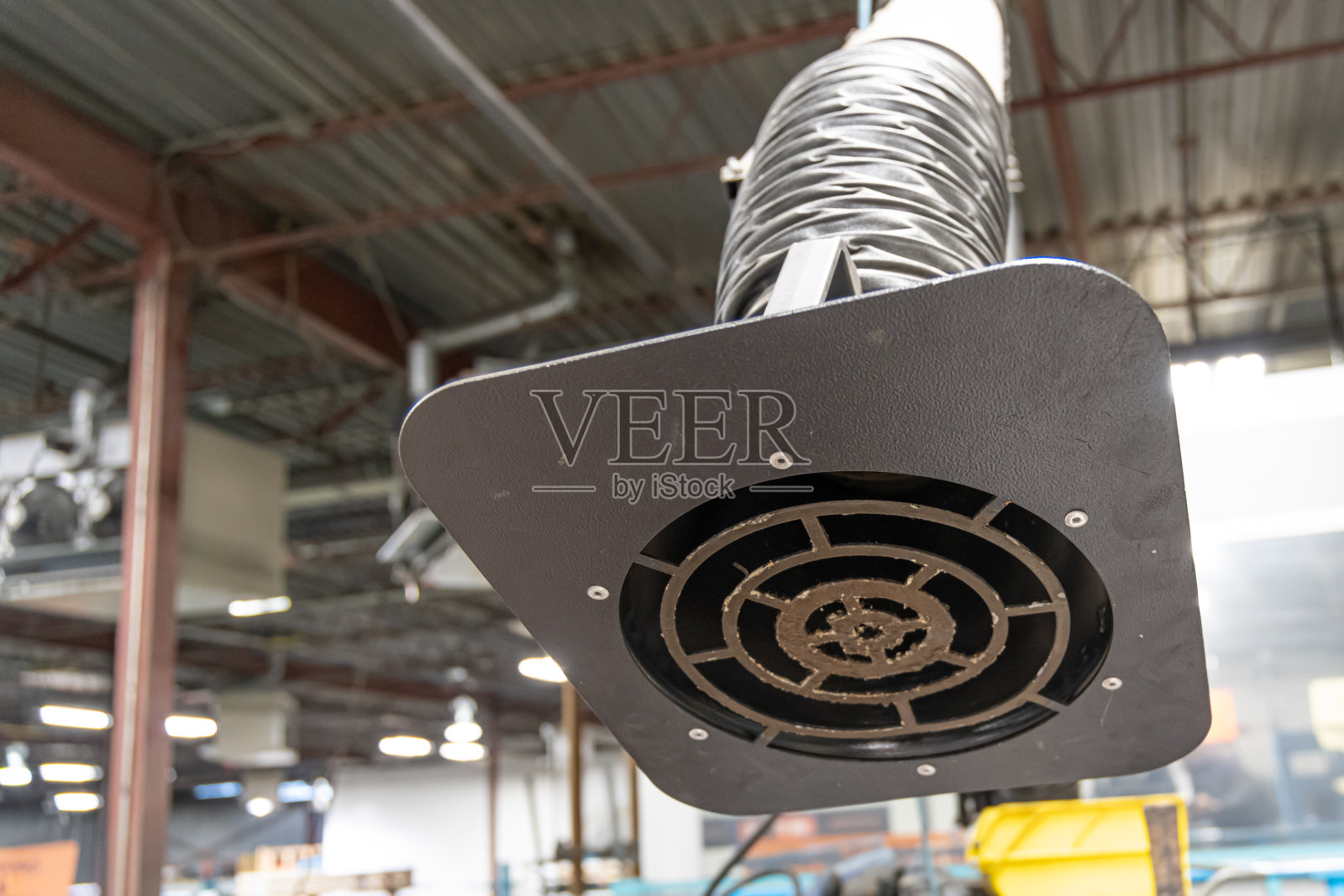 抽气装置，去除空气中的颗粒照片摄影图片