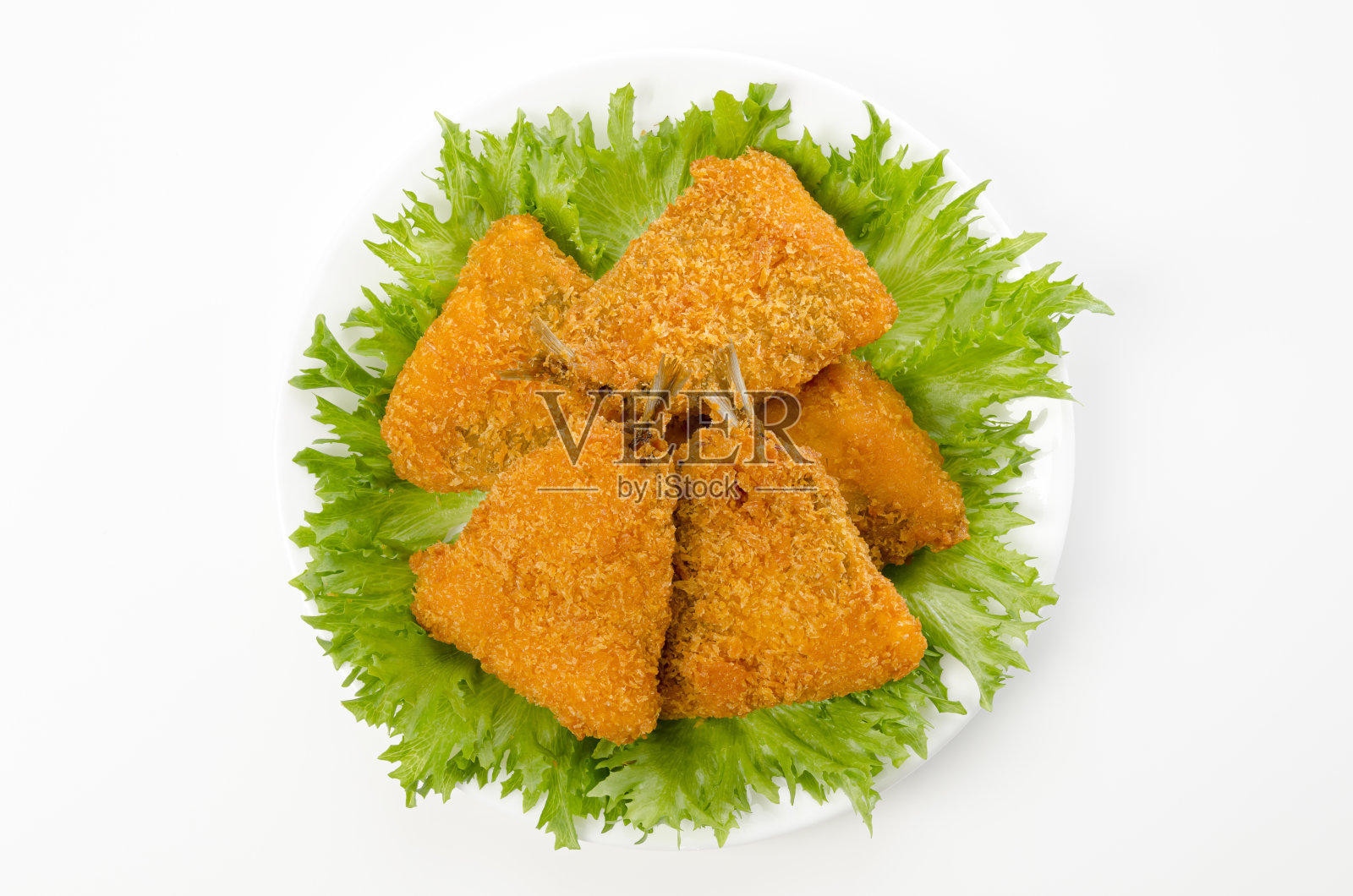 日本菜，油炸马鲛鱼照片摄影图片