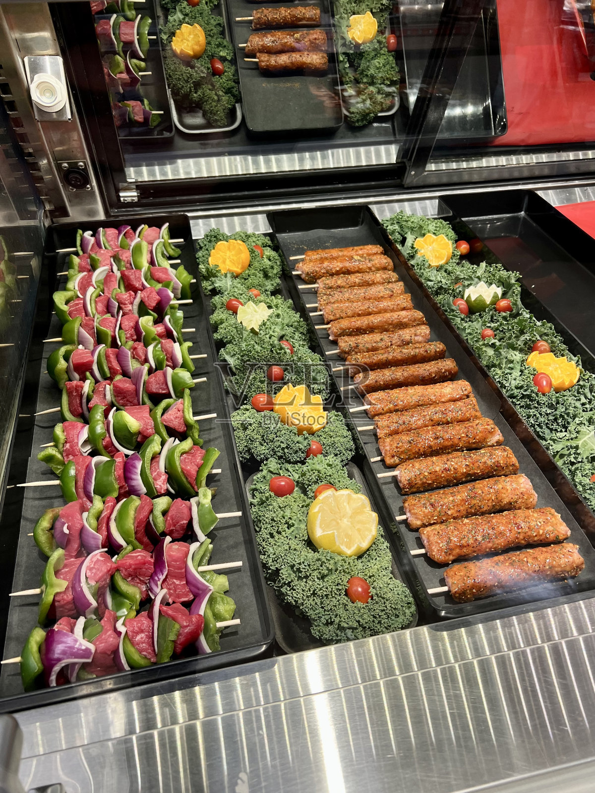 牛肉串照片摄影图片