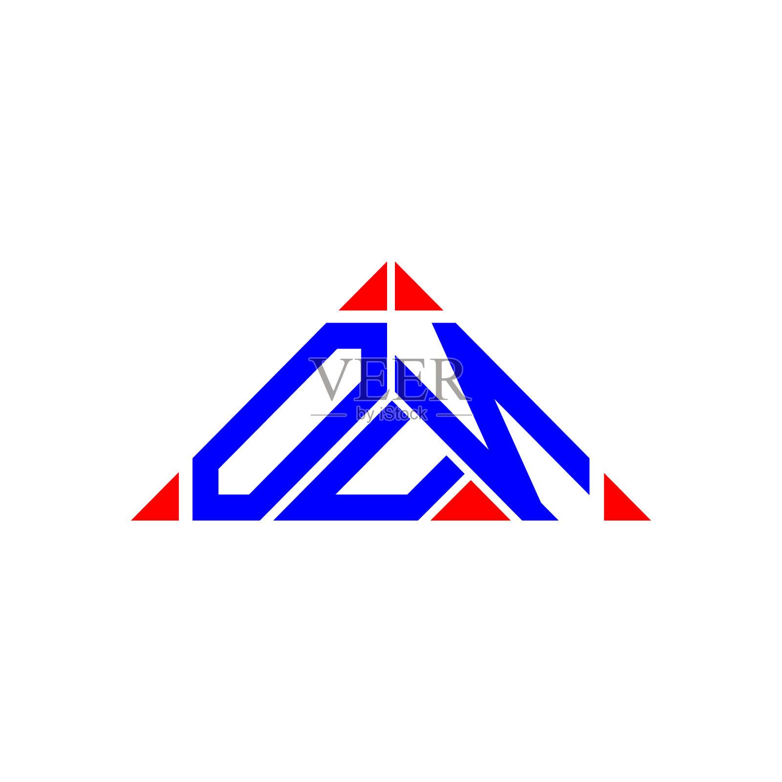 Oun字母标志创意设计与图形Oun插画图片素材