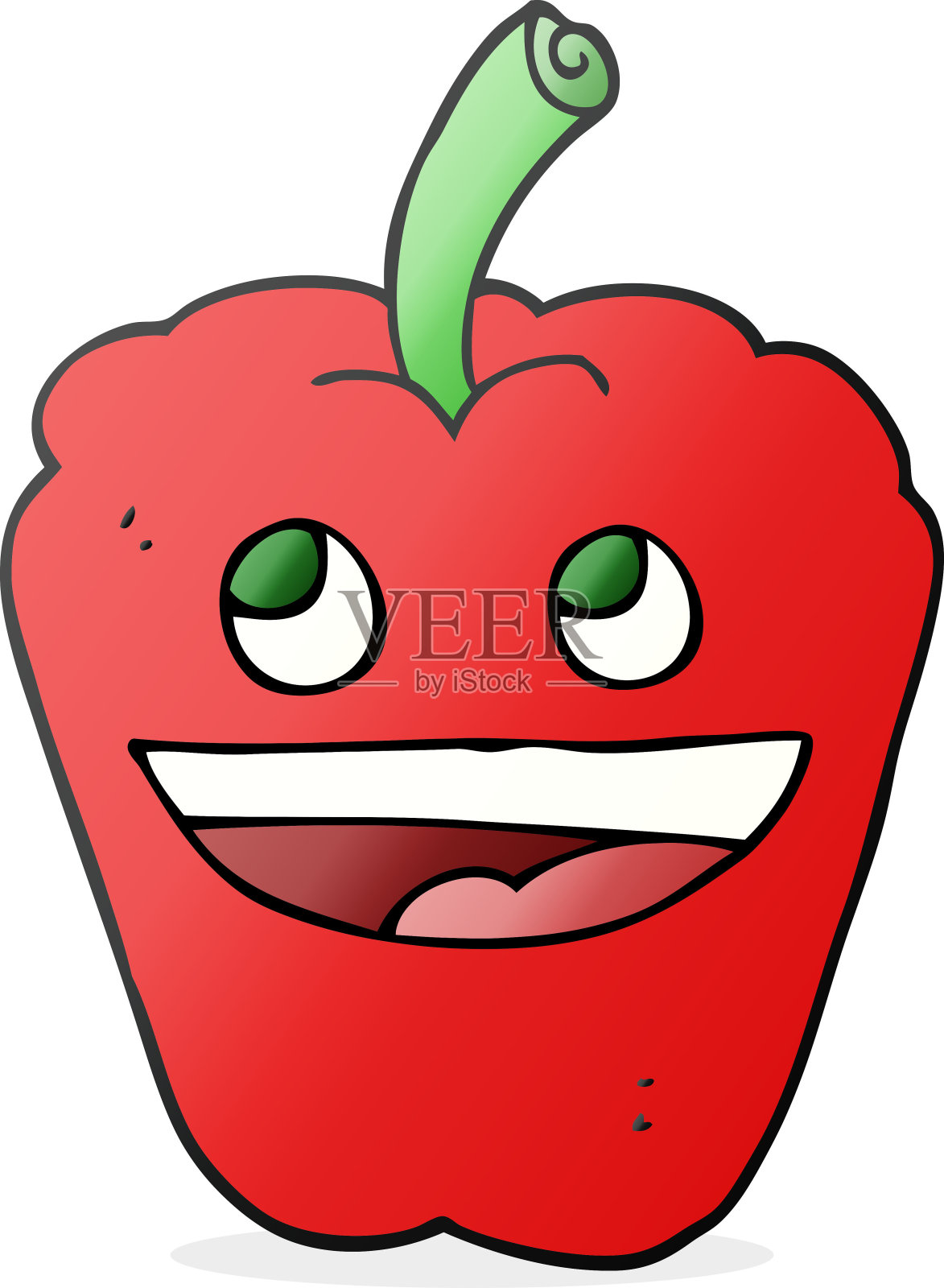 手绘卡通辣椒插画图片素材