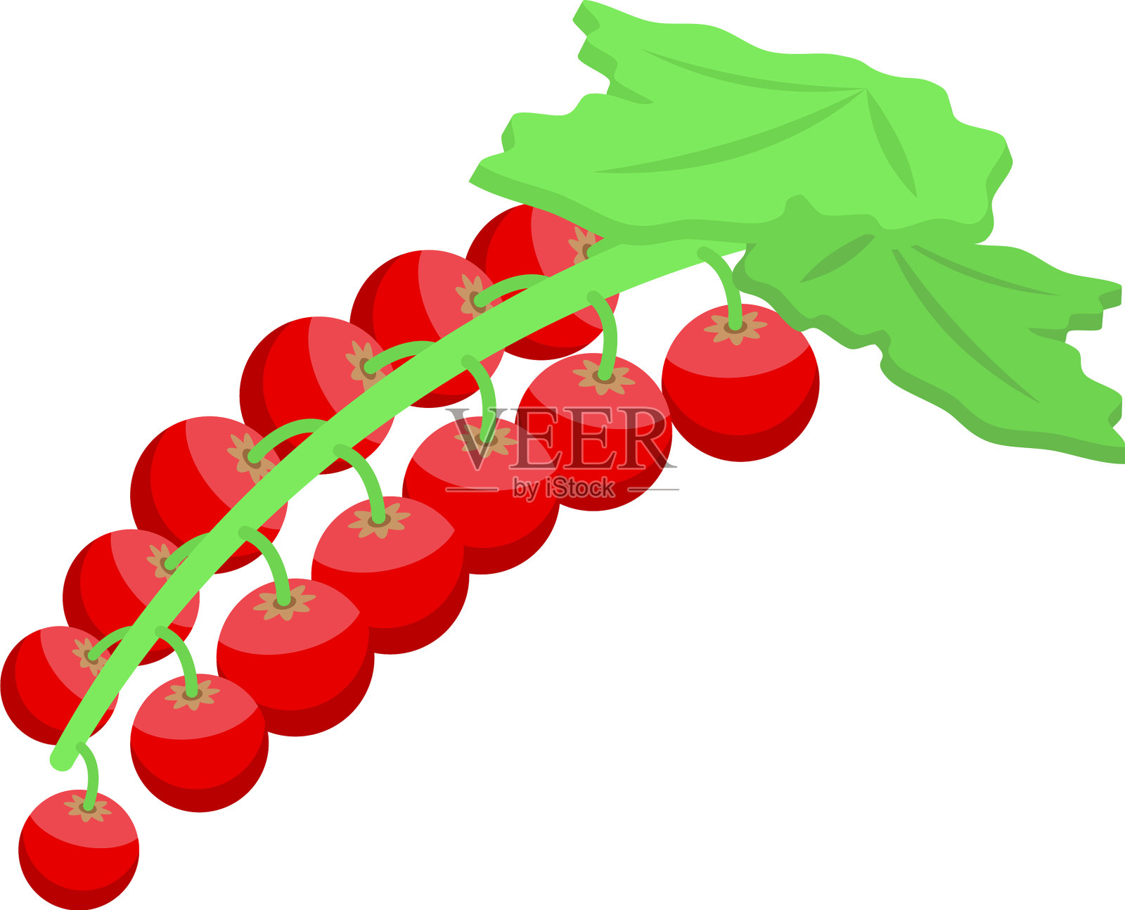 针鼹浆果食品图标等长可爱插画图片素材