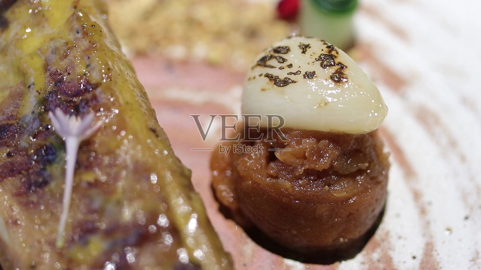 沙爹猪肉排骨，曼谷美食照片摄影图片