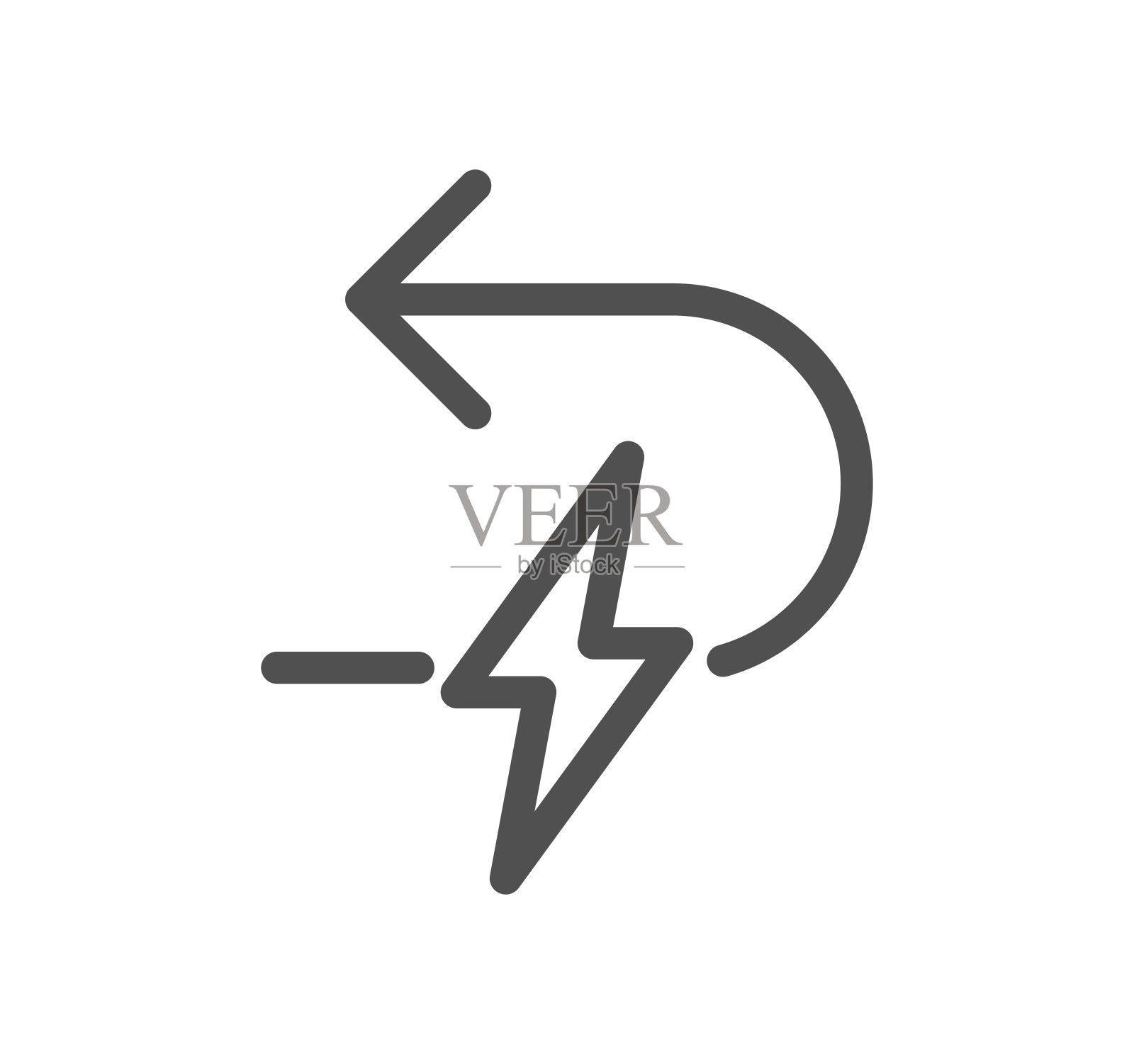 能源相关图标。插画图片素材