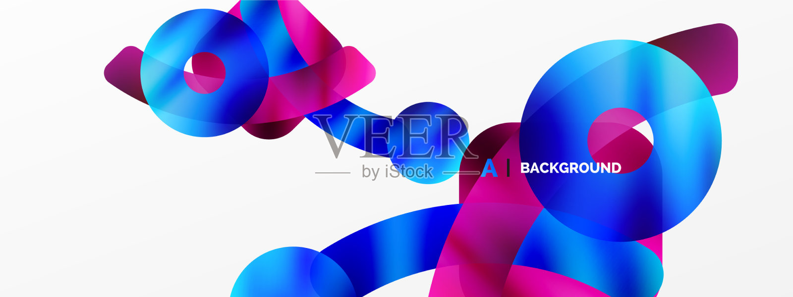 金属光泽几何表面圆形插画图片素材