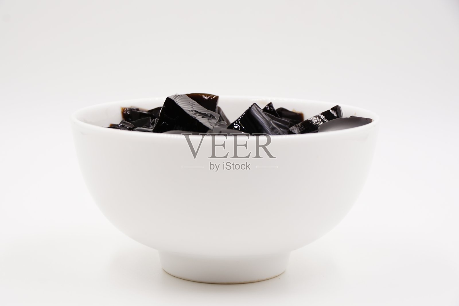 甜香草果冻甜点照片摄影图片