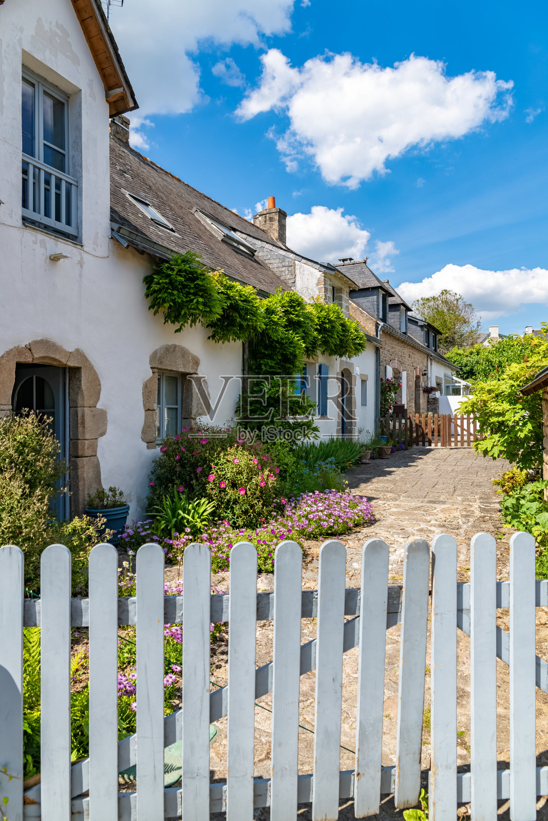 布列塔尼，梅因岛照片摄影图片
