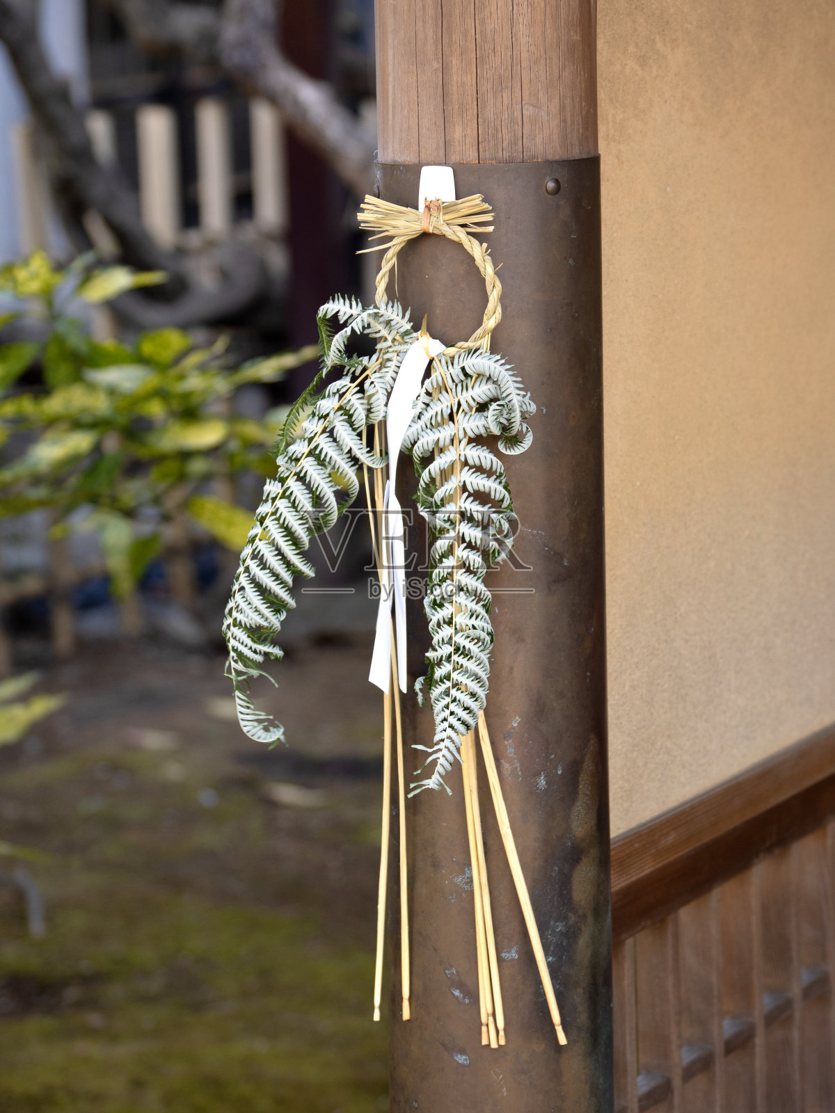 新年装饰品，东京照片摄影图片