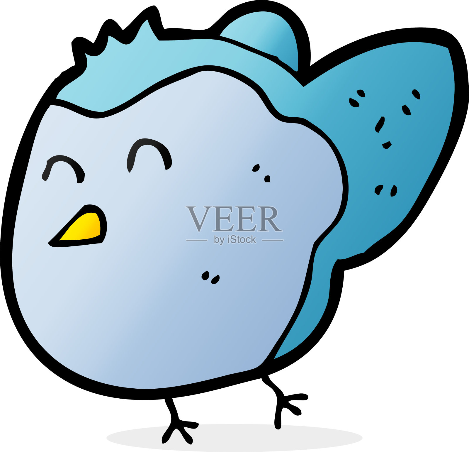 卡通鸟设计元素图片