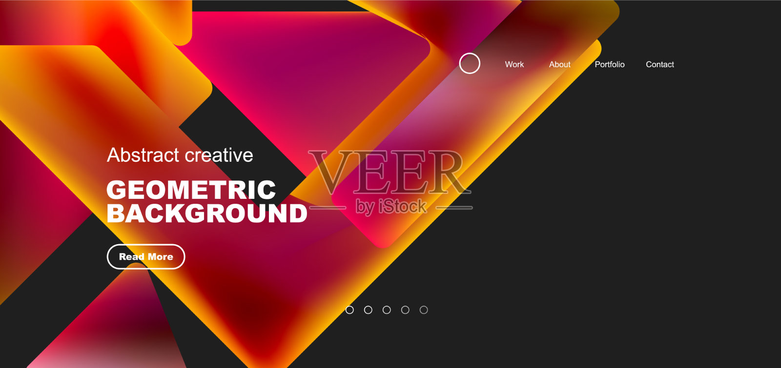 流体三角形最小抽象背景插画图片素材