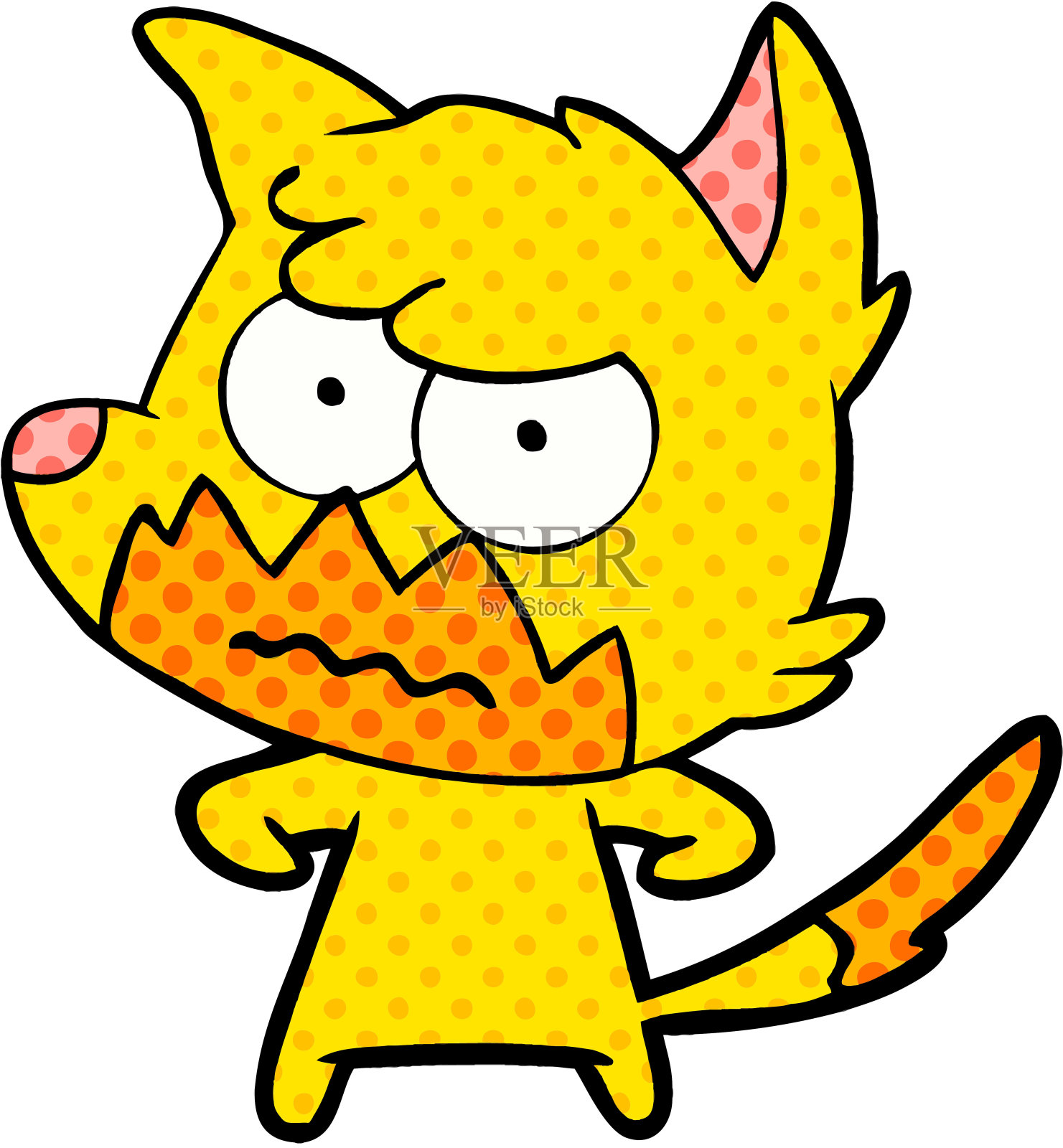 福克斯卡通人物设计元素图片