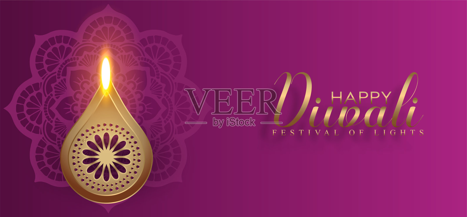 排灯节插画图片素材