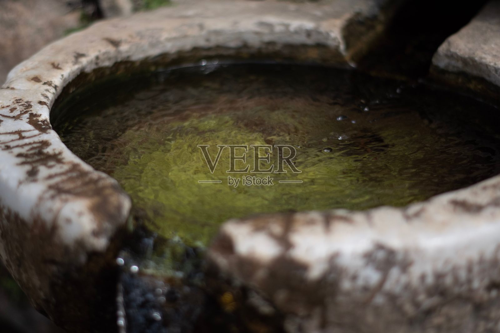 阿瑞亚喷泉的特写-阿瑞亚喷泉-希腊的历史地标照片摄影图片