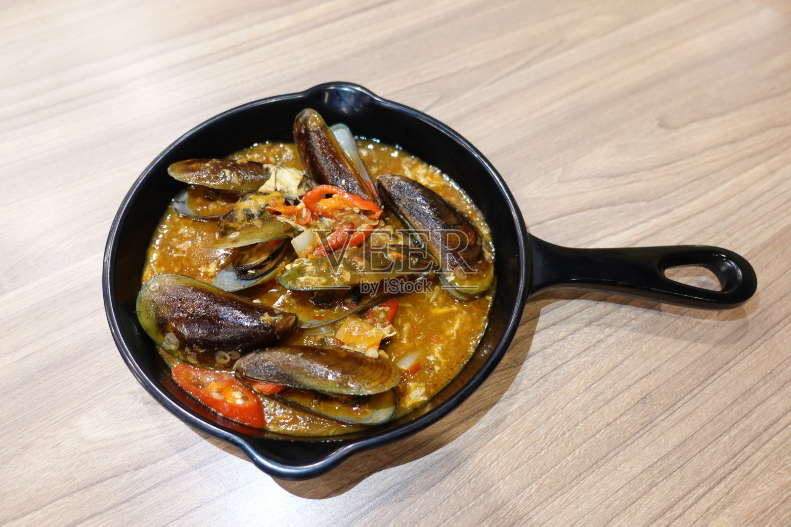 巴东酱青扇贝照片摄影图片