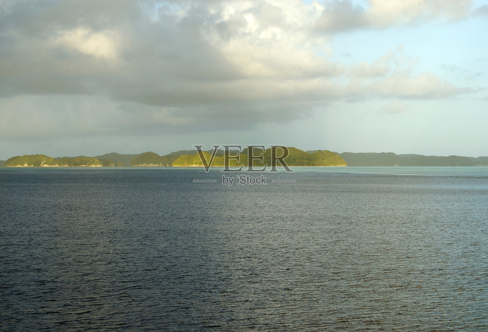 帕劳岩石群岛景观照片摄影图片