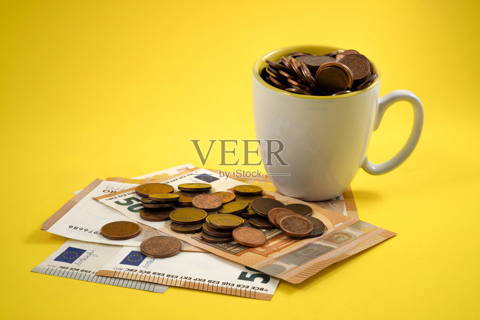 欧元硬币照片摄影图片