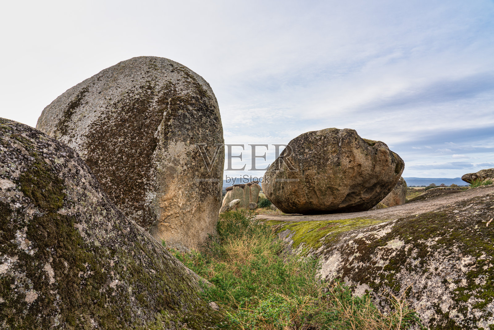 Barruecos自然纪念碑，Malpartida de Caceres，埃斯特雷马杜拉，西班牙照片摄影图片