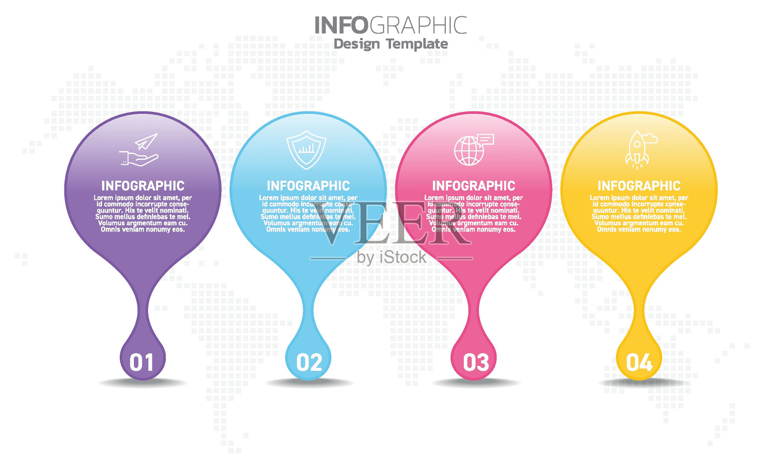 商务人士信息图设计设计模板素材