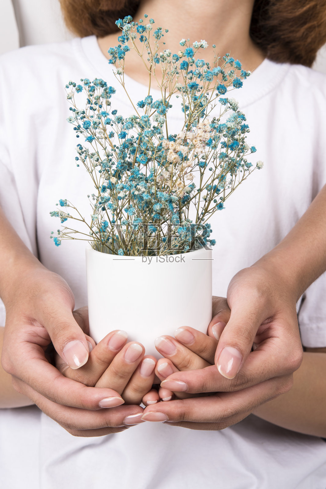 男人和女人的手部拍摄照片摄影图片