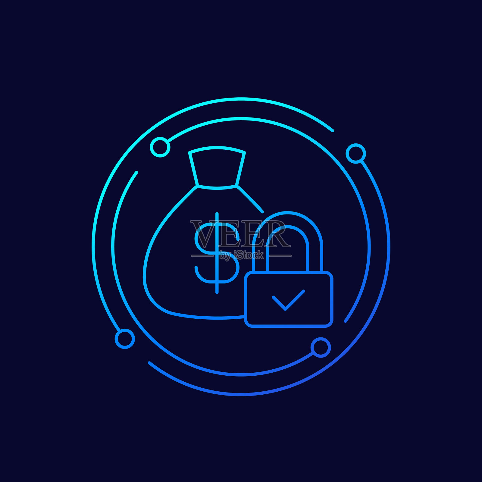 健身、养生、健身圈上的潮流图标插画图片素材