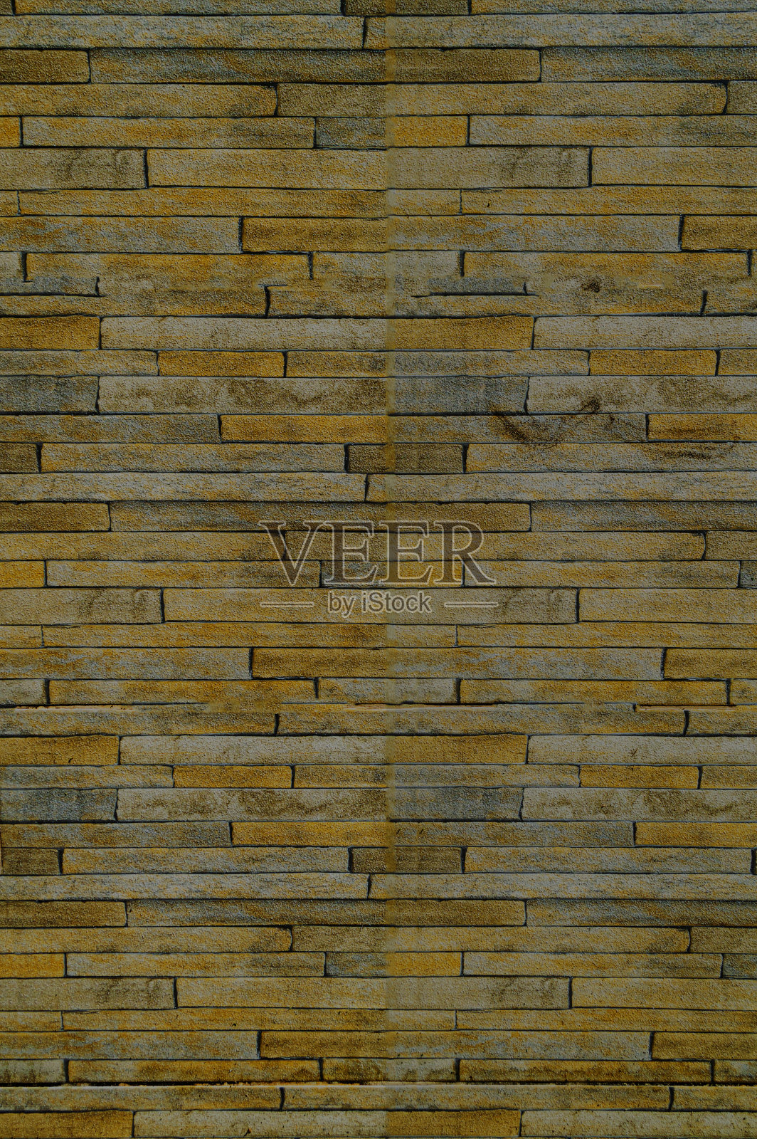 橙色条纹石墙。广告空间。设计元素。背景。垂直的。照片摄影图片