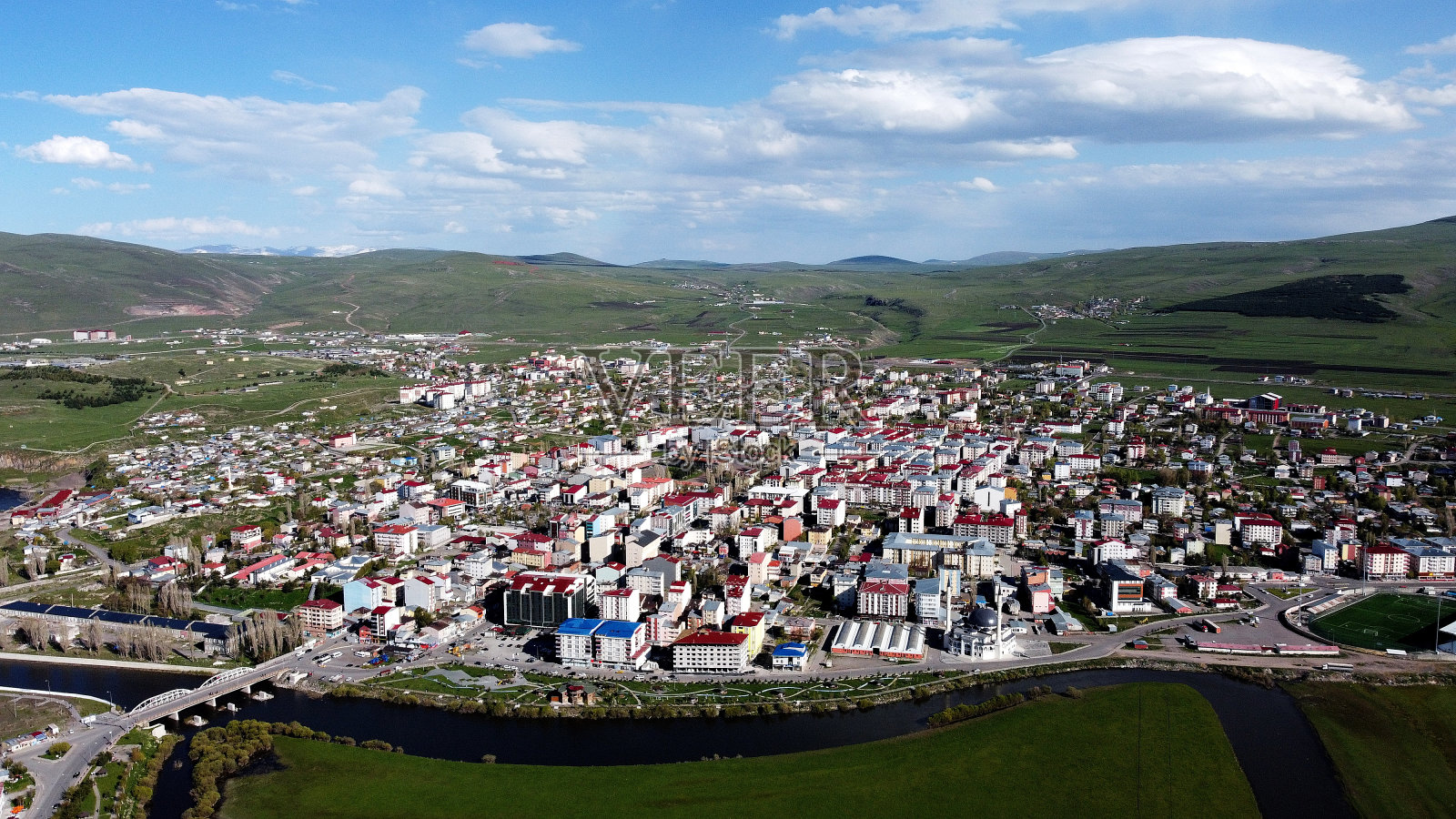 阿尔达汉市中心(土耳其)照片摄影图片