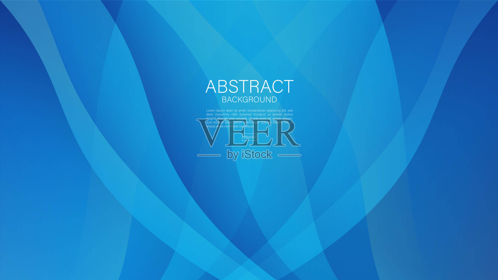 蓝色波浪抽象背景，波浪图形矢量，最小纹理，网页背景，蓝色封面设计，传单模板，横幅，书封面，墙壁装饰壁纸。向量eps10插画图片素材