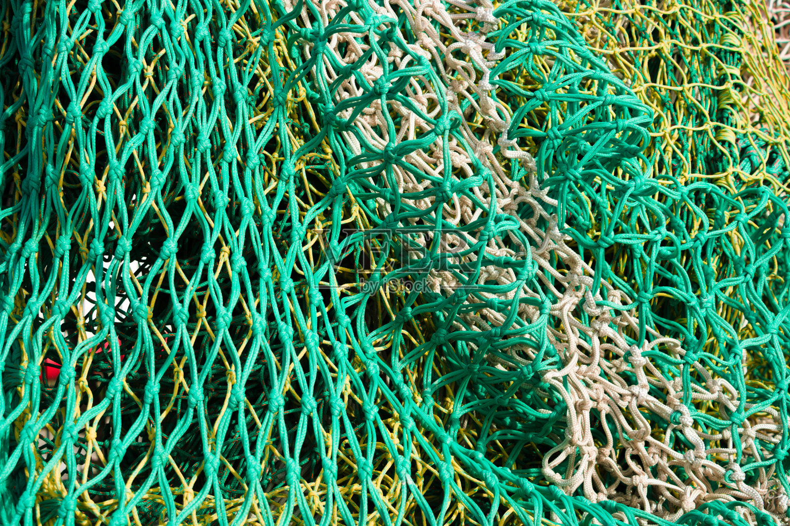 整框渔网照片摄影图片