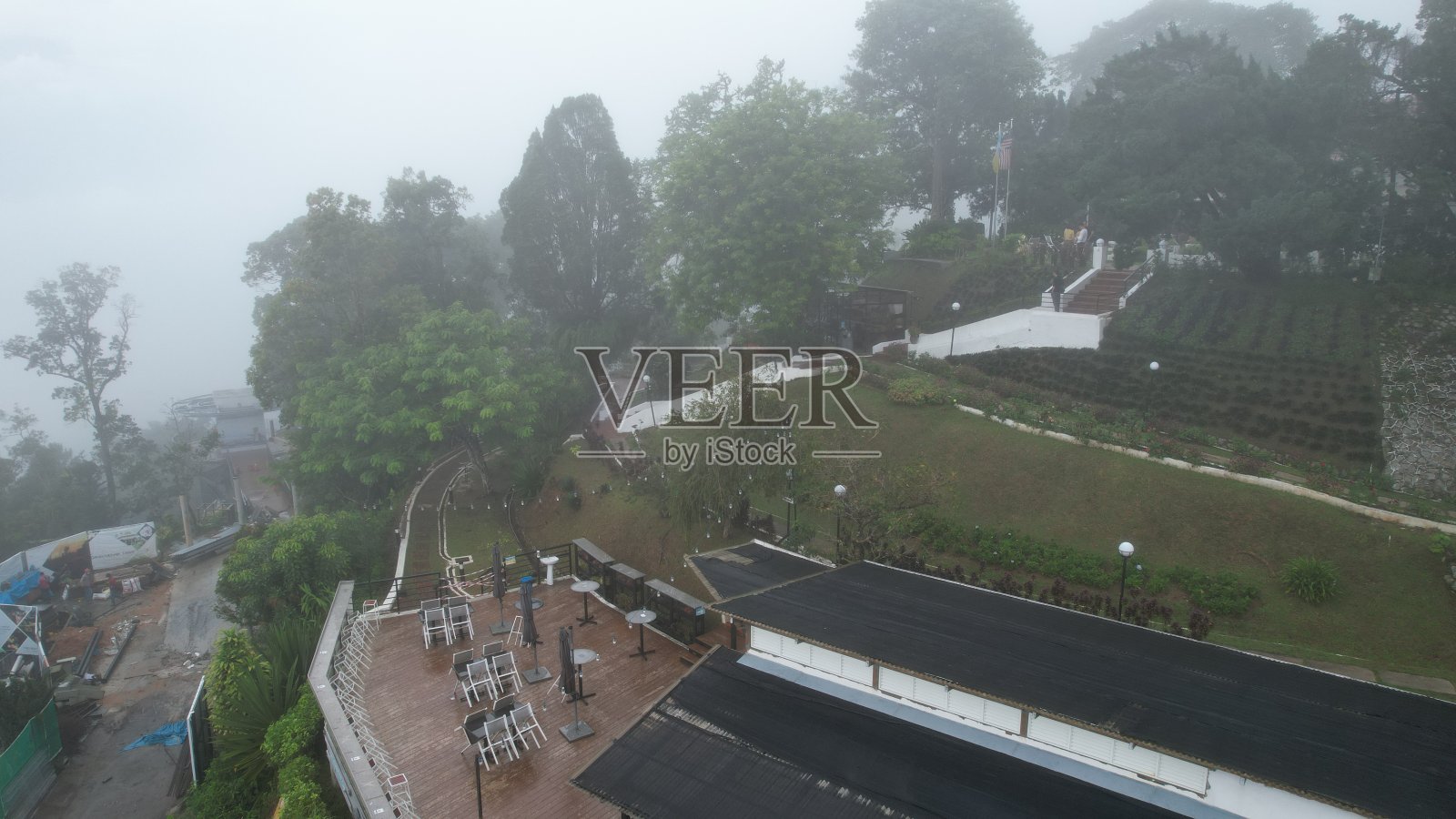 马来西亚乔治敦的槟城山景照片摄影图片