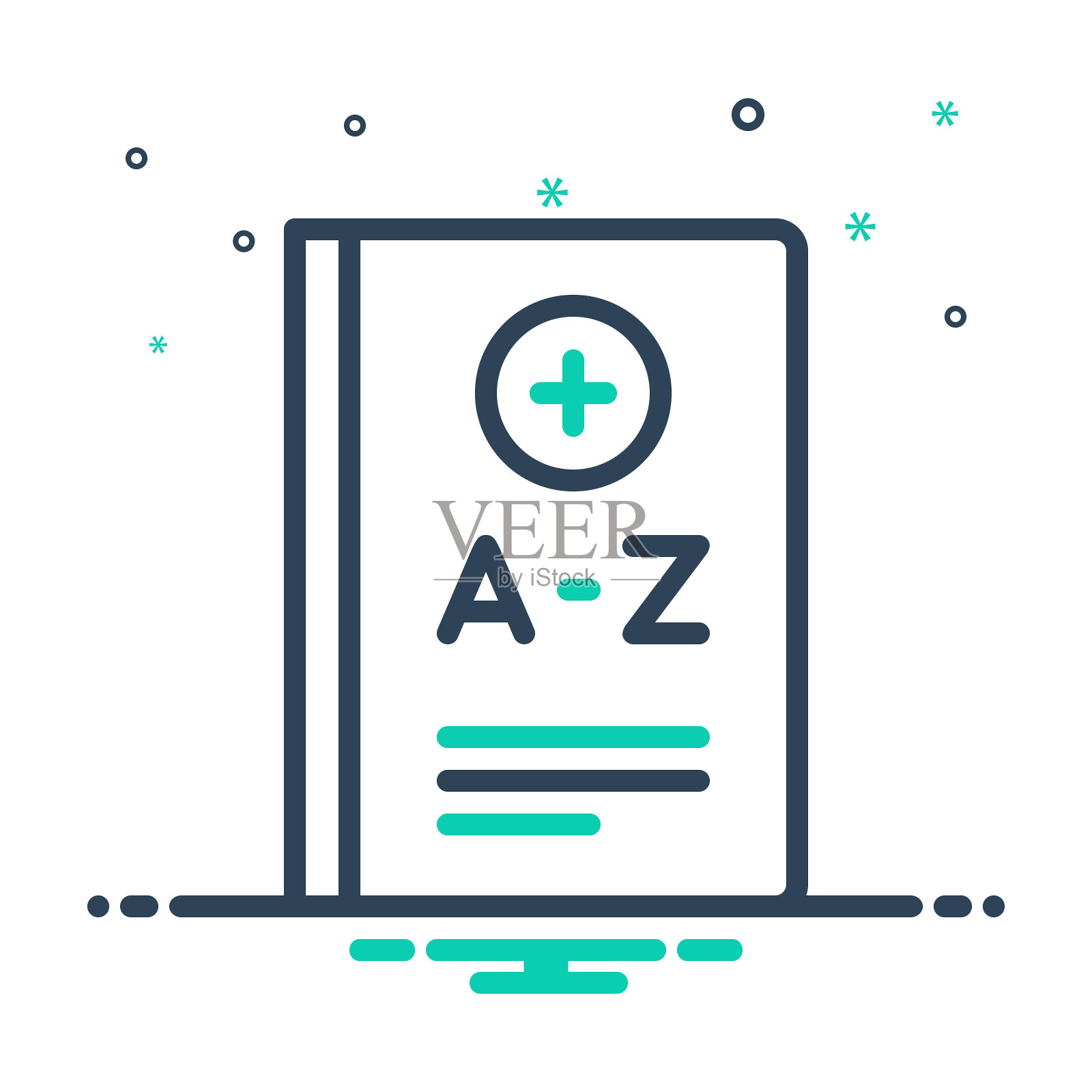 术语词汇表插画图片素材