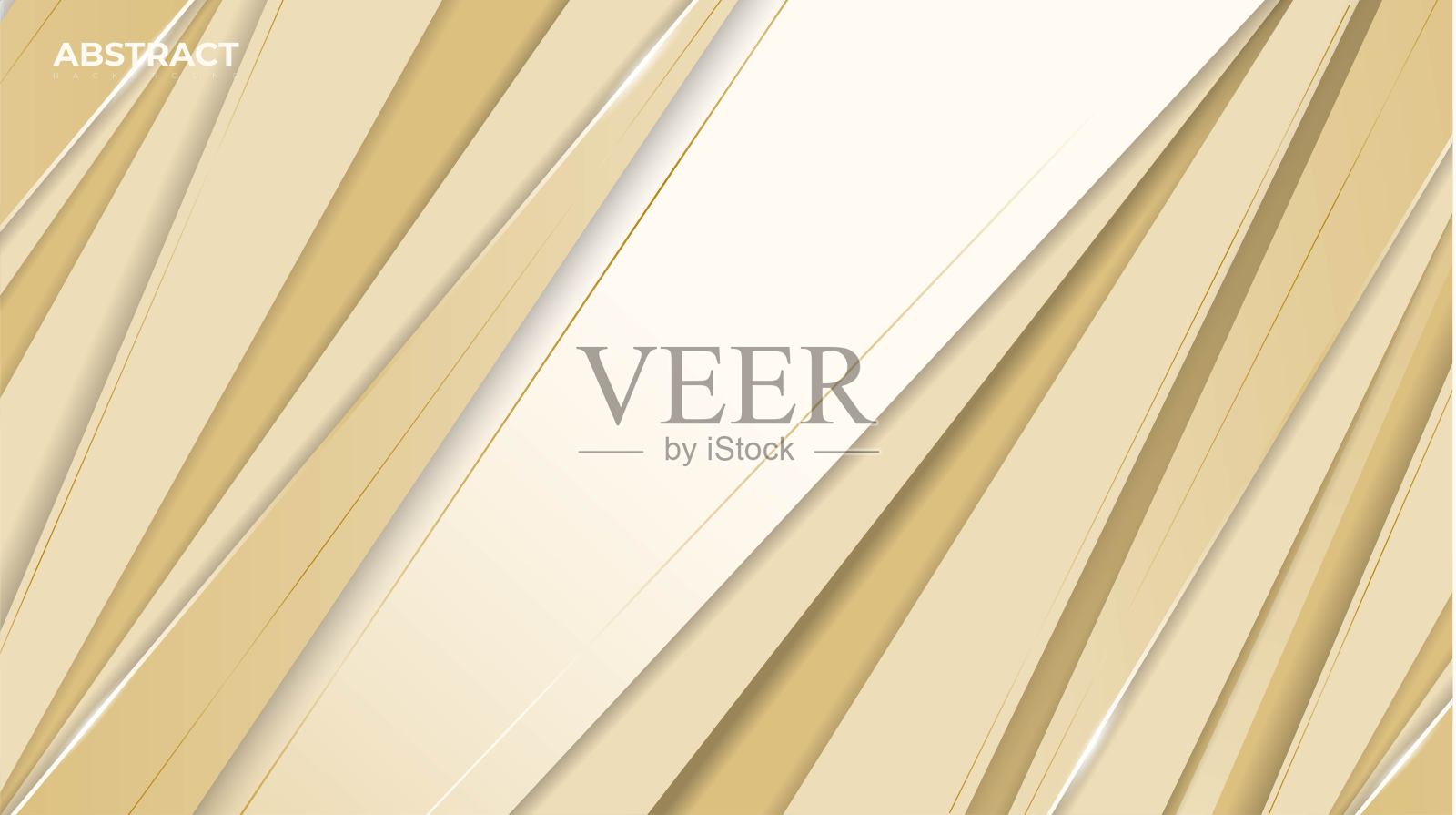 几何抽象背景与豪华概念在黄金模板设计插画图片素材