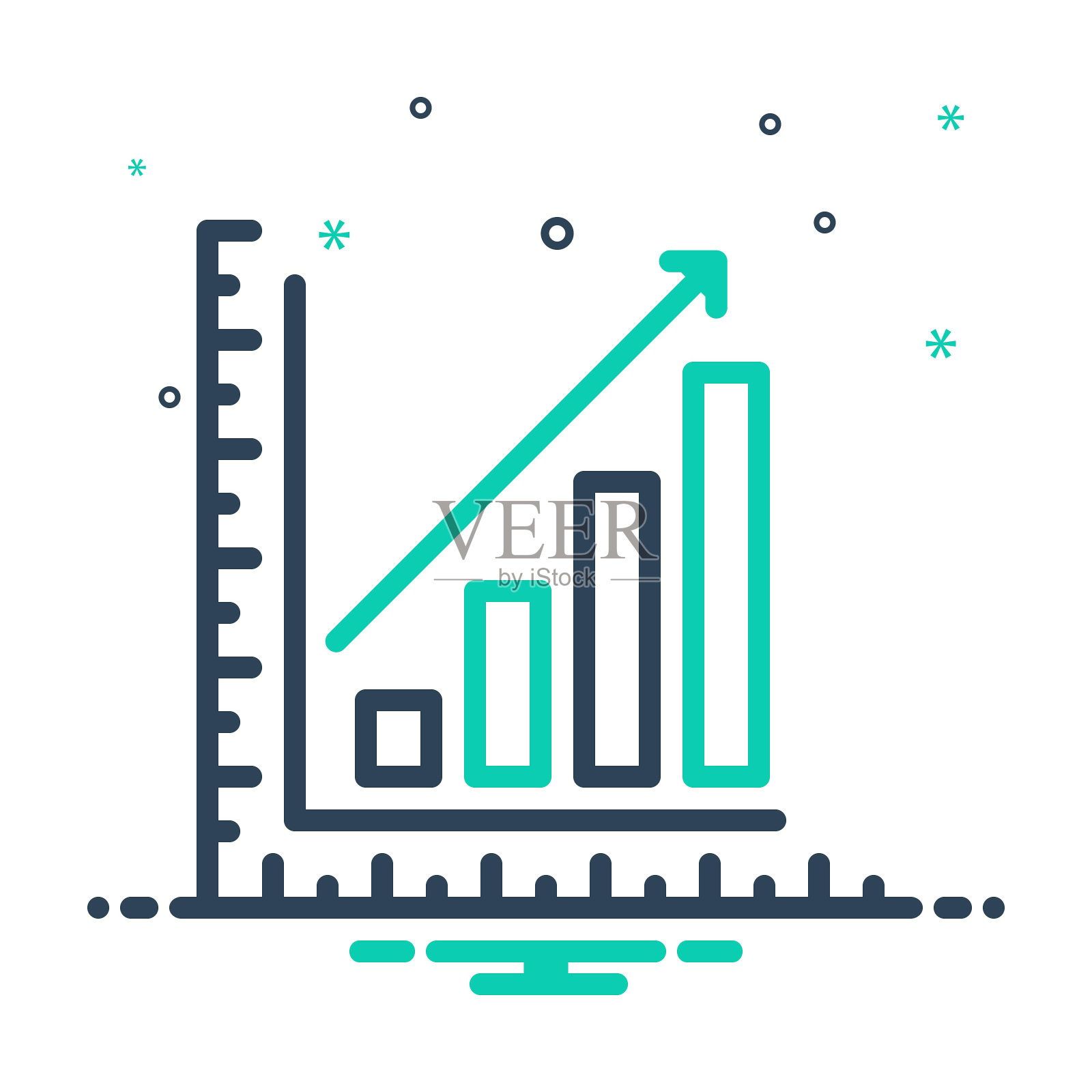 统计数据插画图片素材