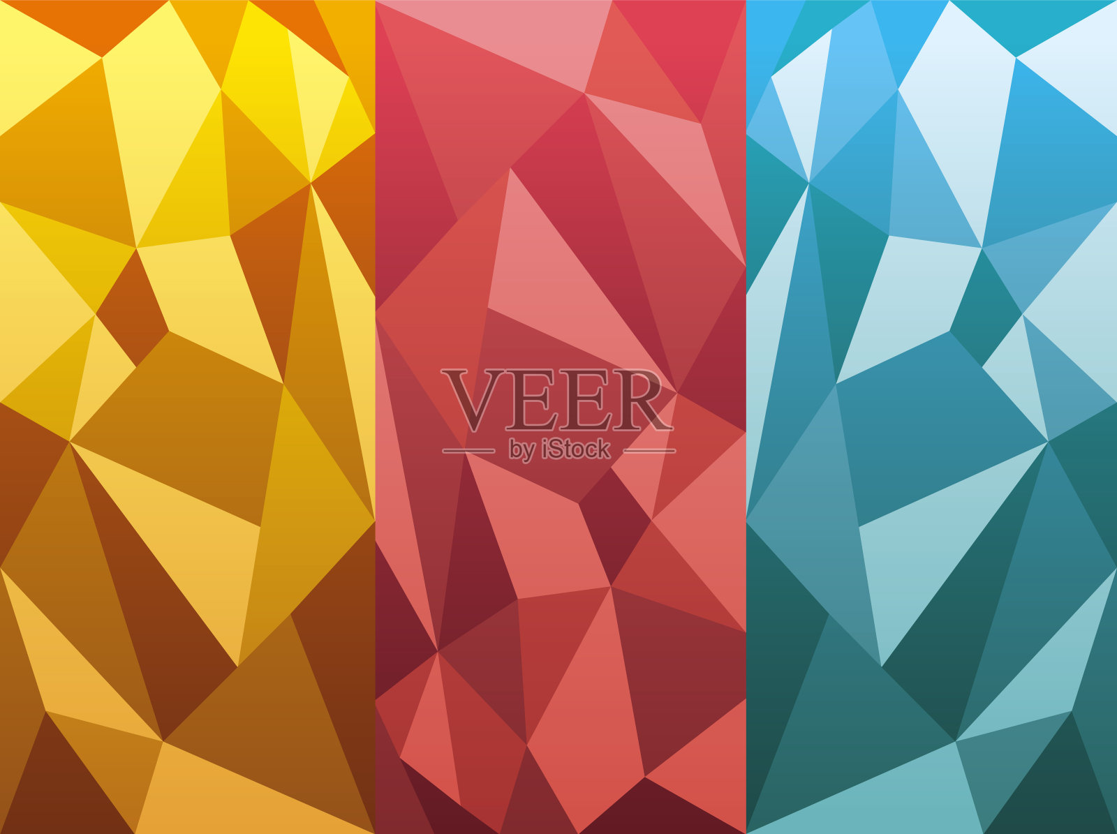 石多边形背景插图插画图片素材