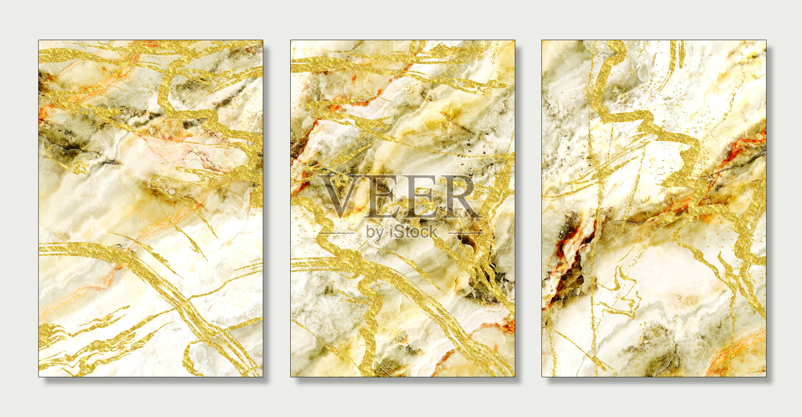 3d金色和白色抽象大理石背景树脂晶洞画布艺术壁纸，功能艺术，如水彩晶洞画照片摄影图片