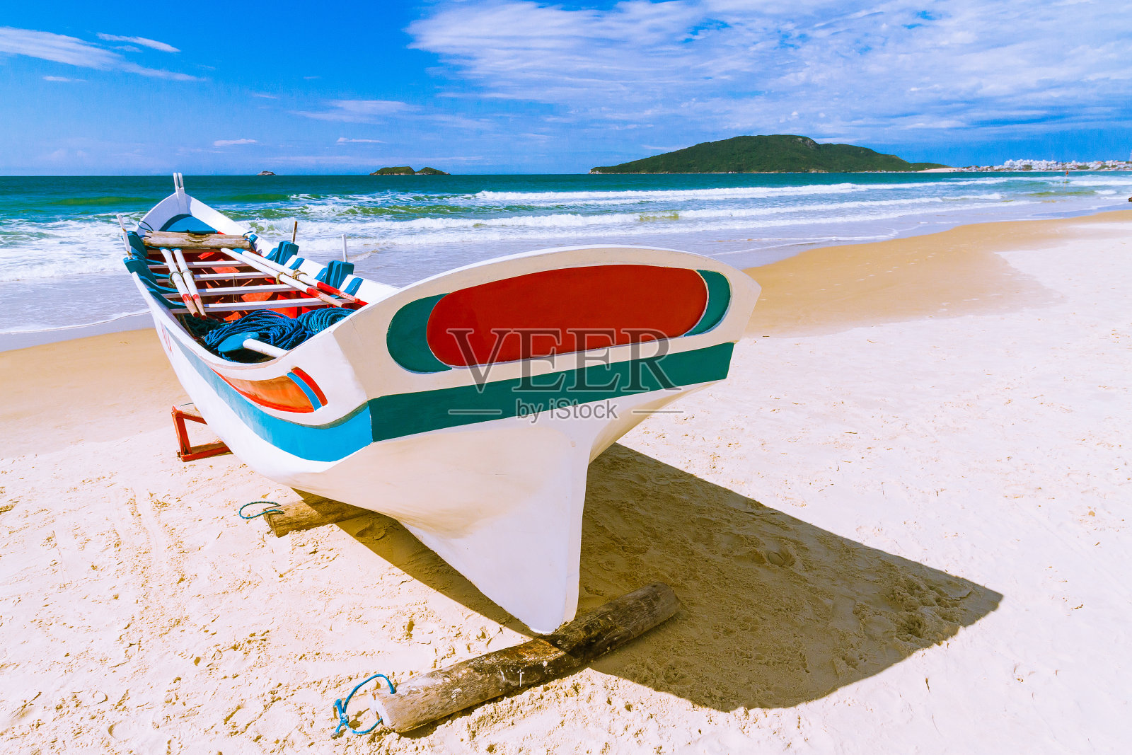 手工渔船照片摄影图片