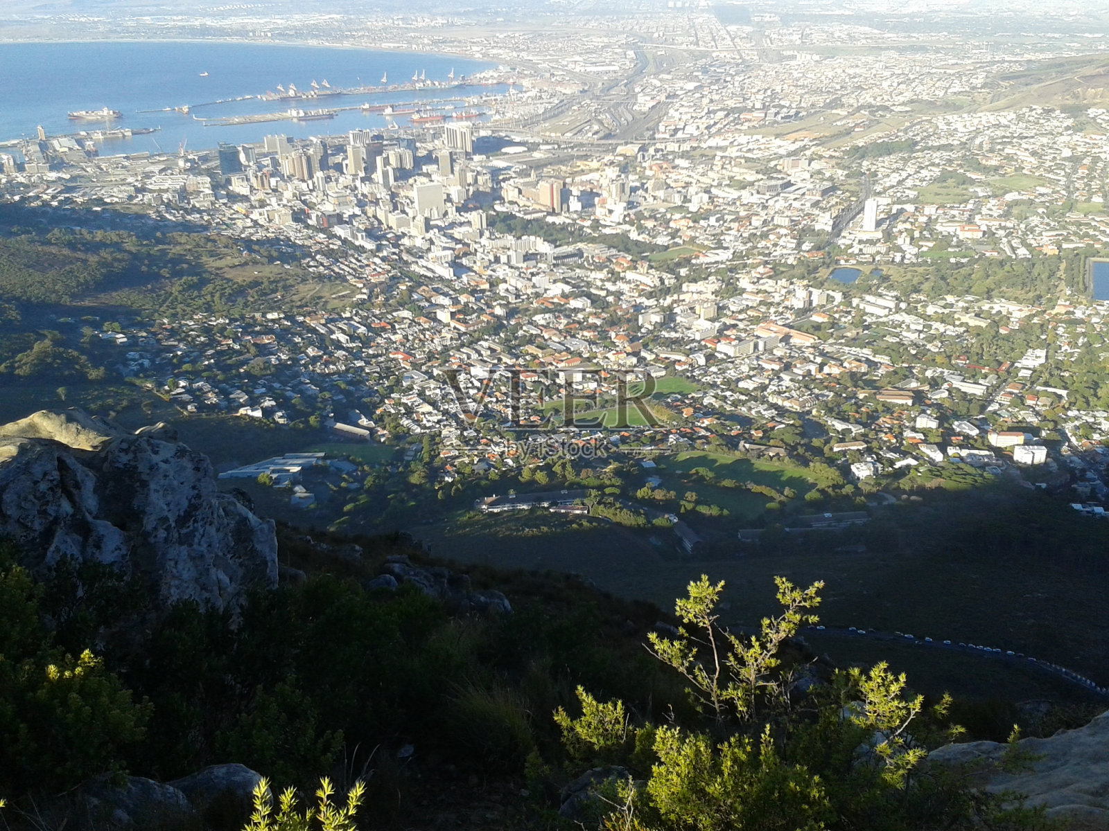 完整的城市视图-开普敦照片摄影图片