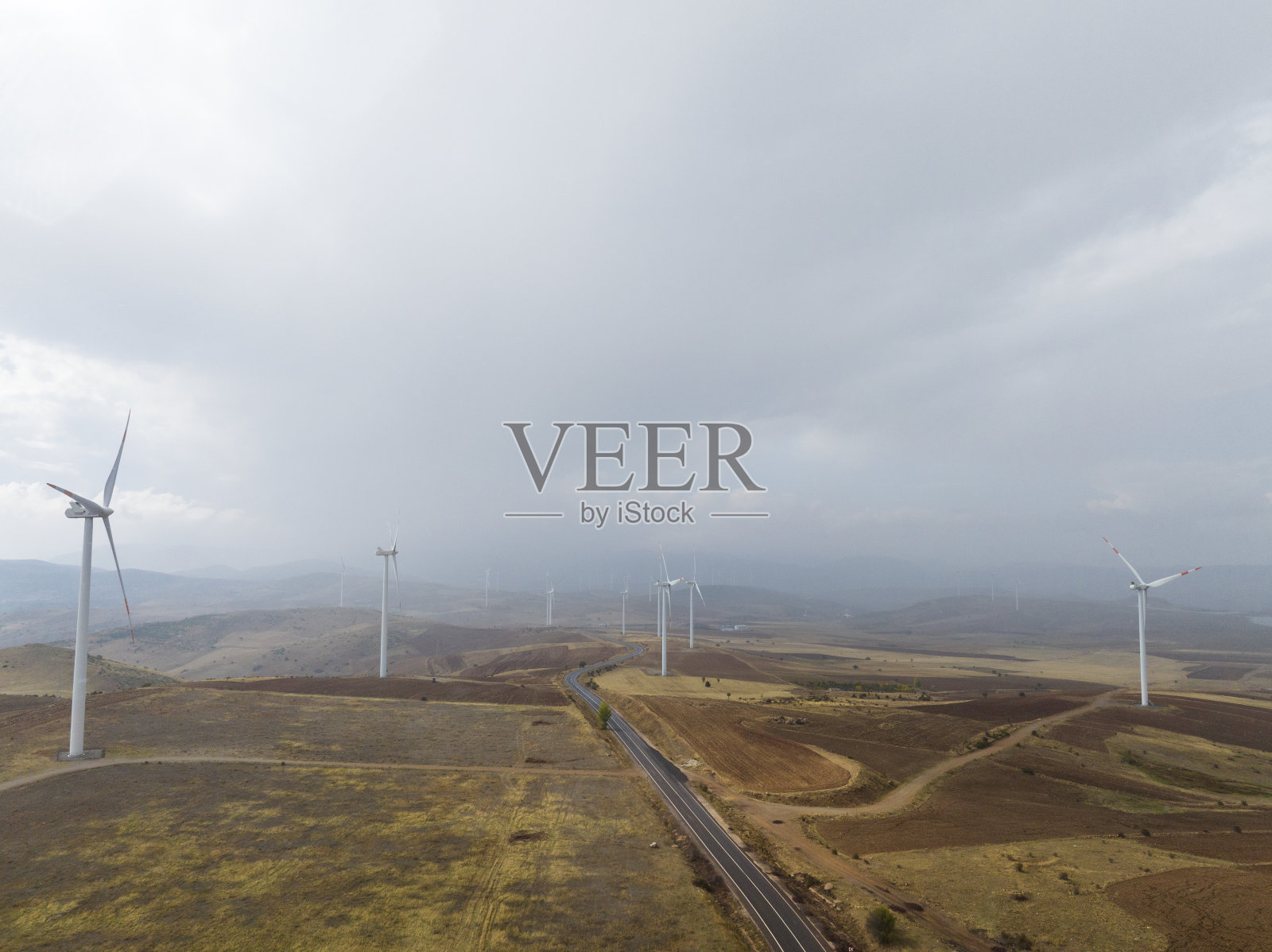 风力涡轮机照片摄影图片