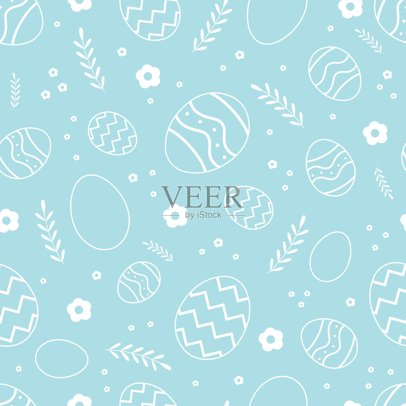 复活节图案1_04插画图片素材