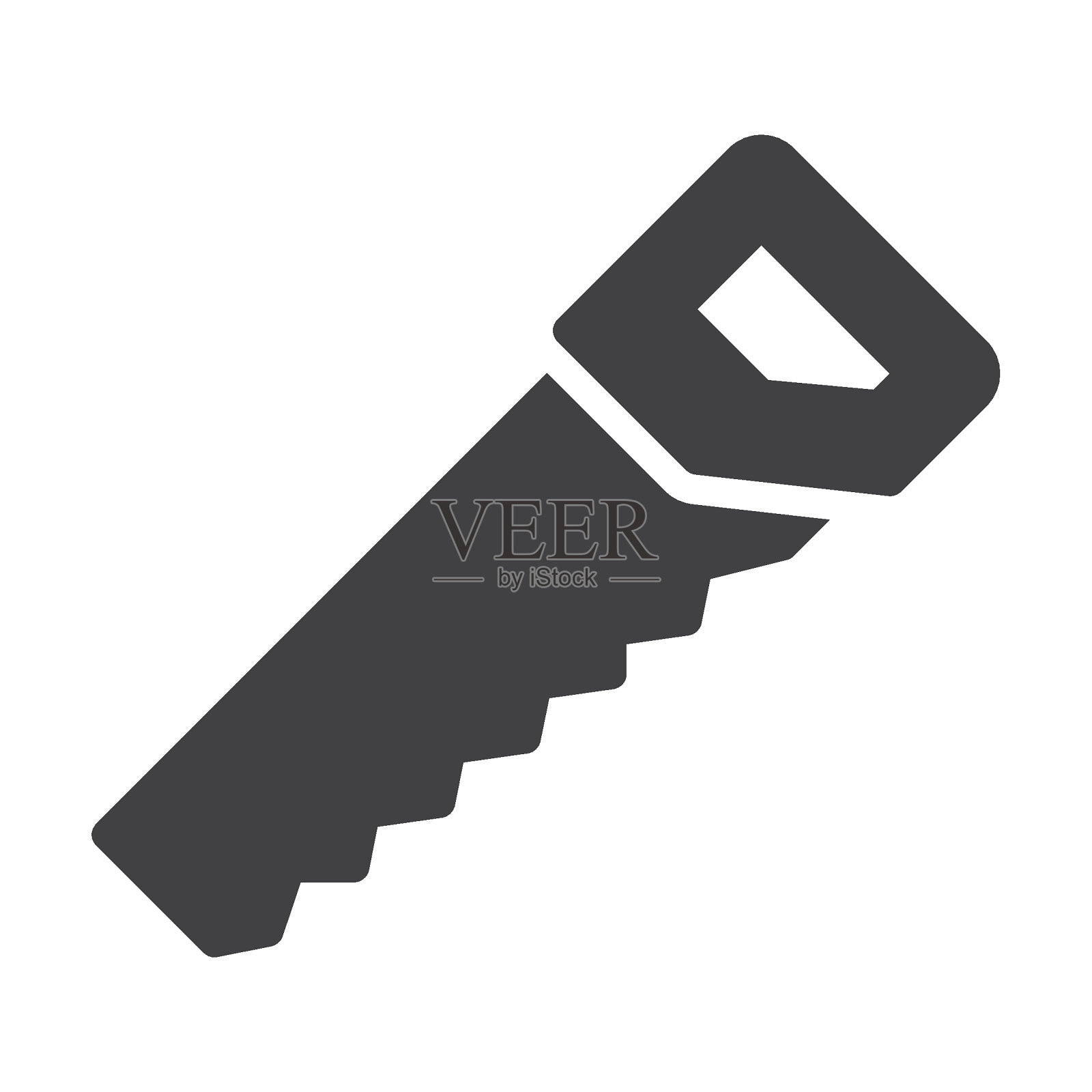 手锯矢量图标插画图片素材