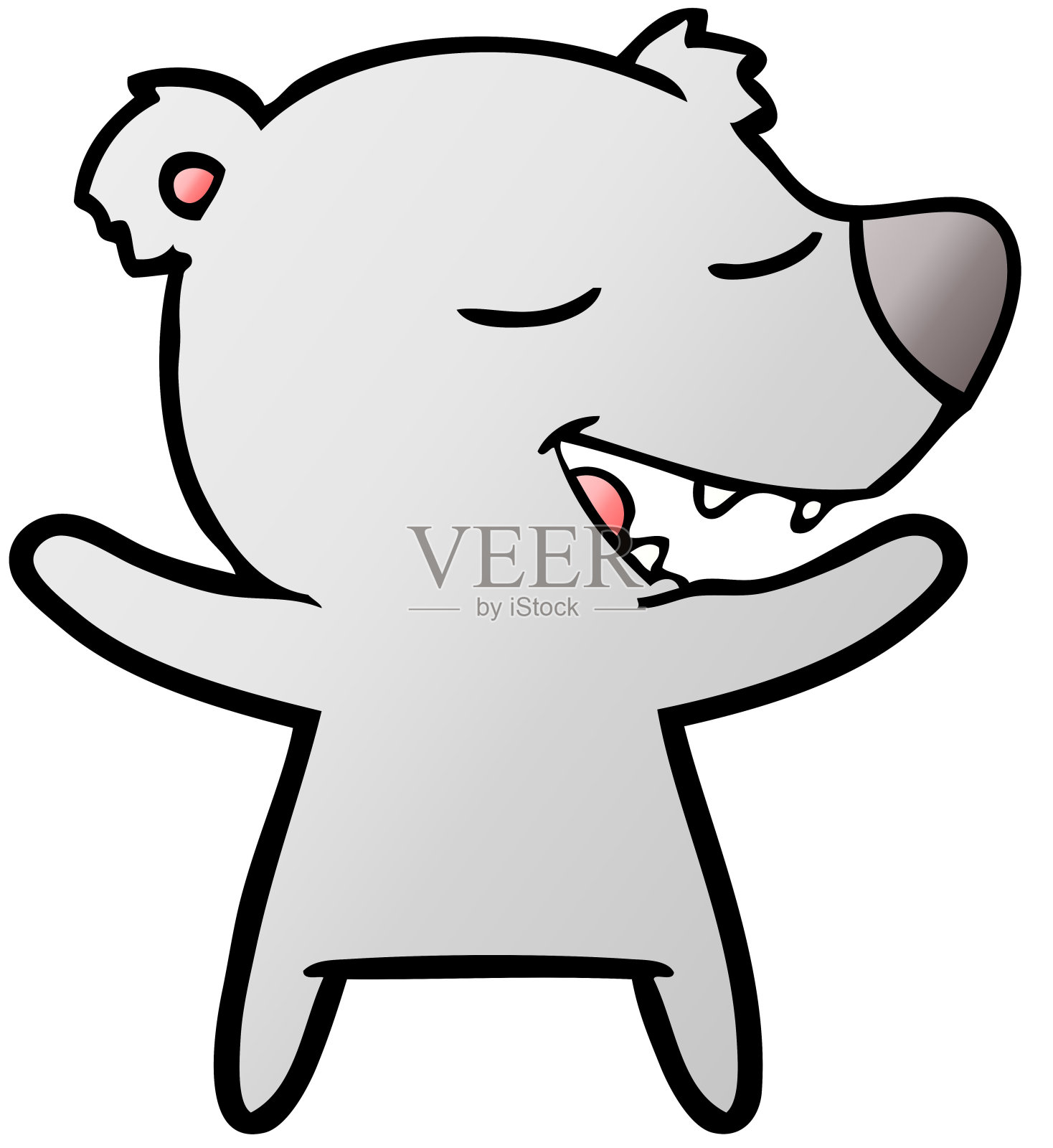 卡通熊插画图片素材