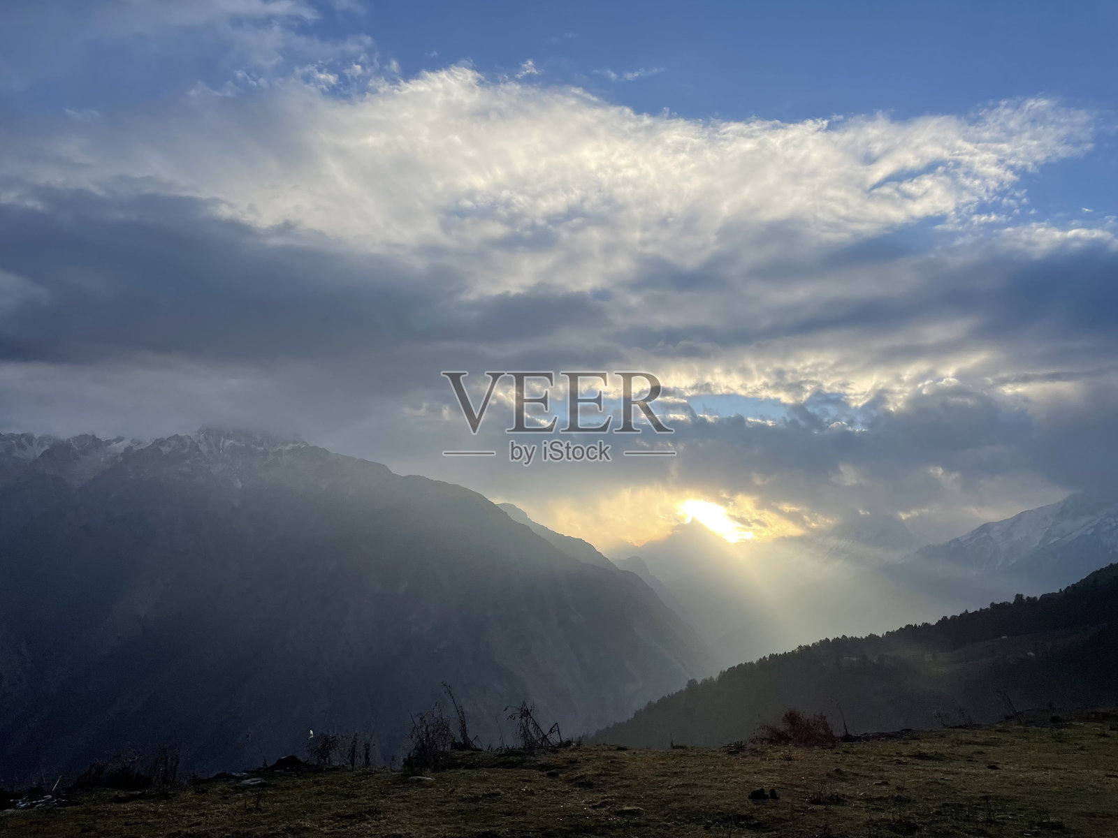 北阿坎德邦-去奥里旅行照片摄影图片